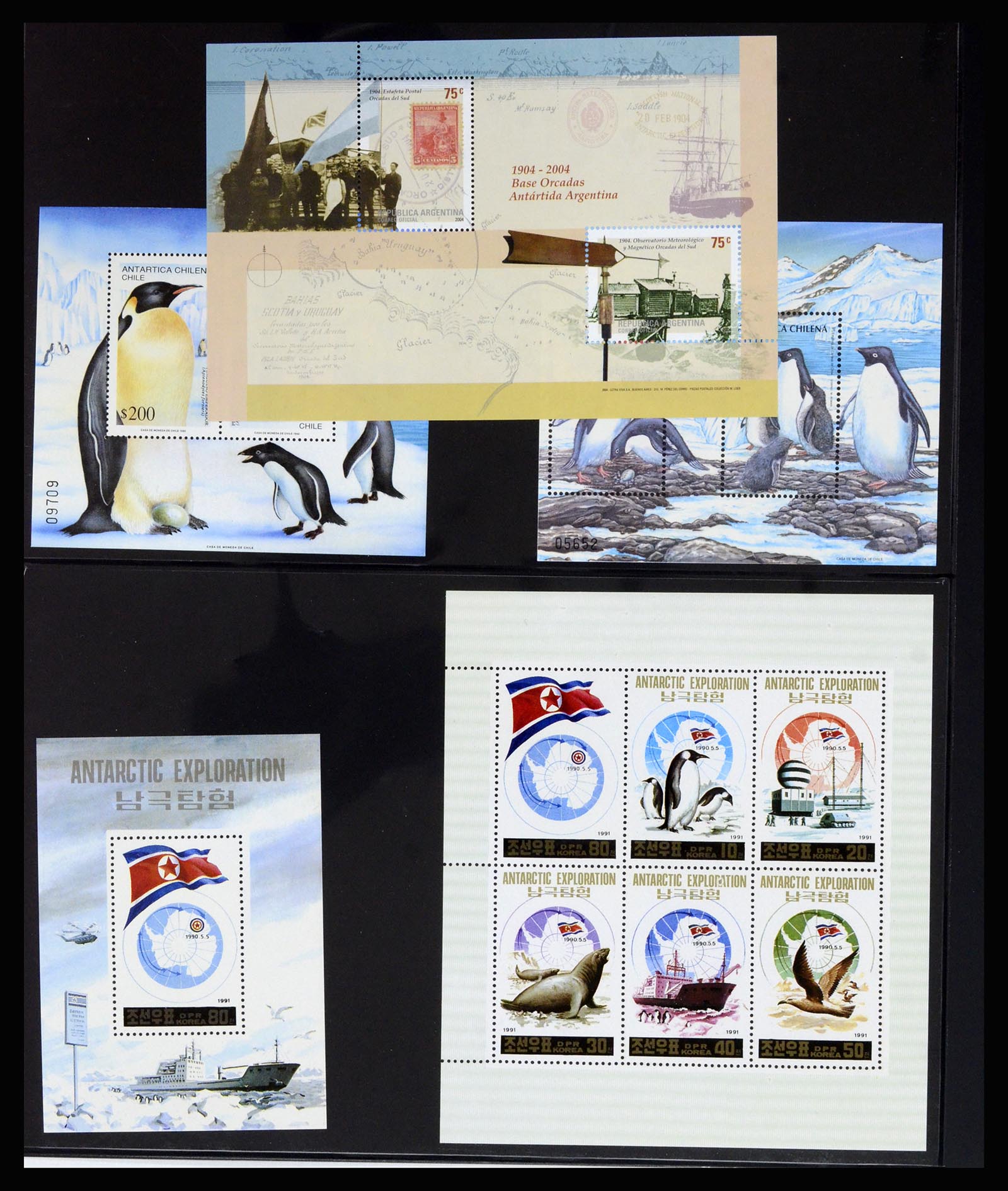 36678 040 - Postzegelverzameling 36678 Antarctica 1957-2012.