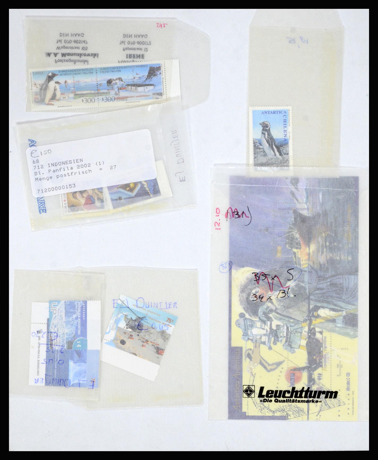 36678 041 - Postzegelverzameling 36678 Antarctica 1957-2012.