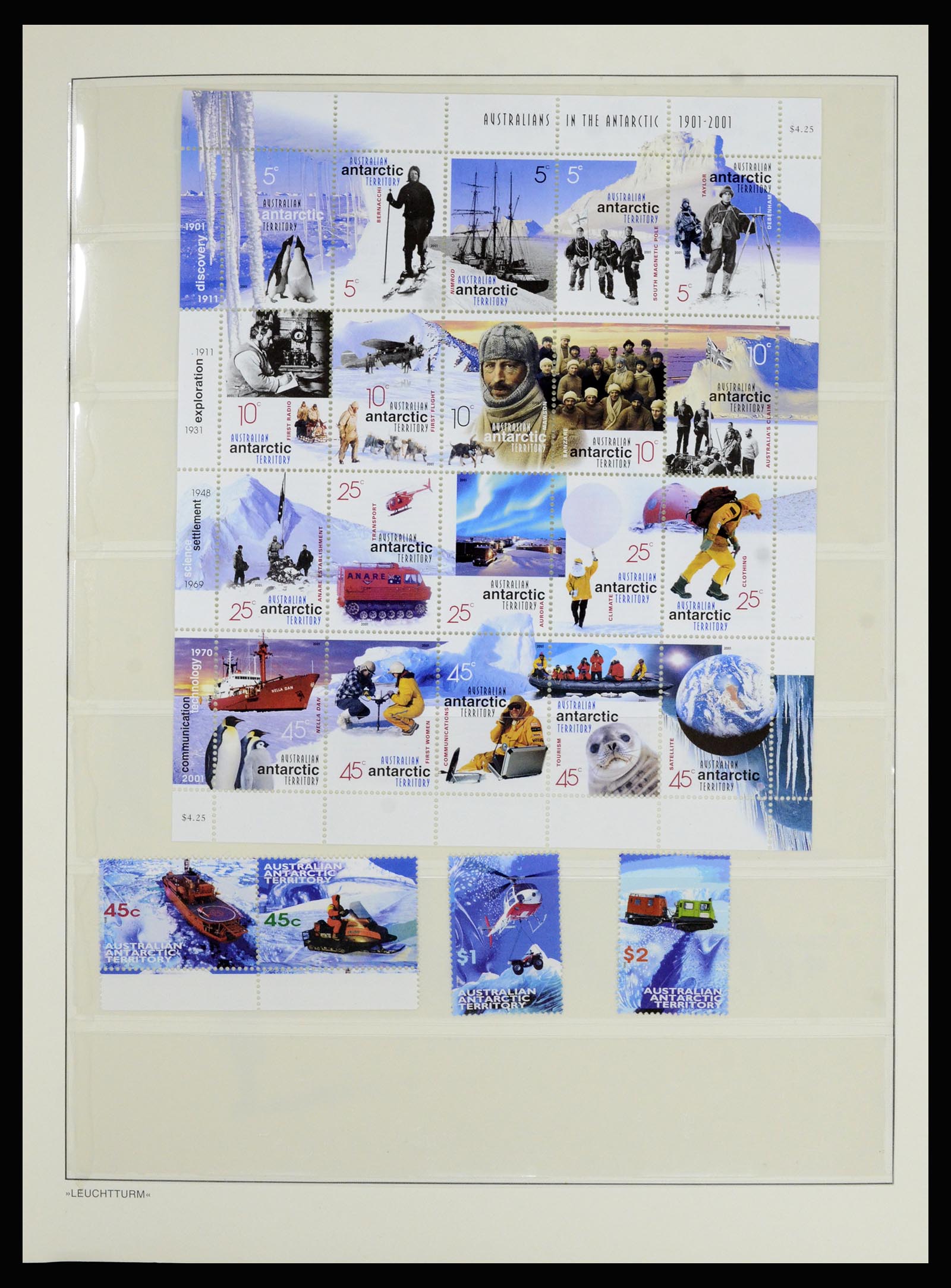36678 043 - Postzegelverzameling 36678 Antarctica 1957-2012.