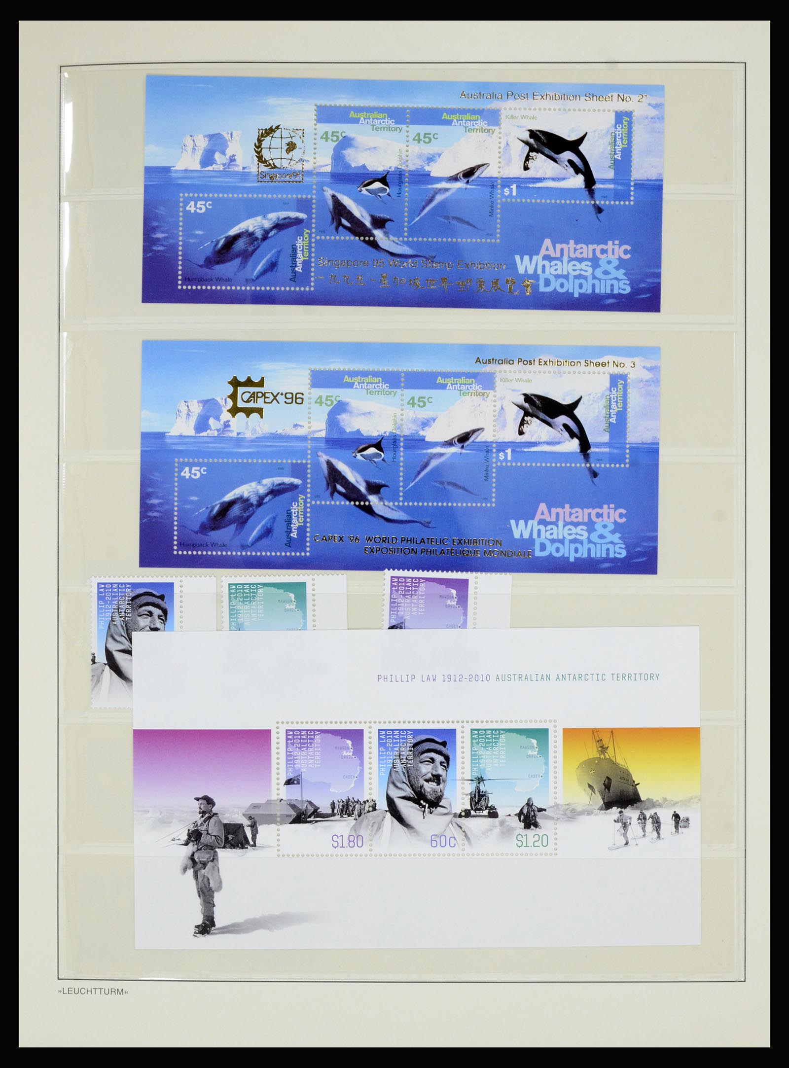 36678 044 - Stamp collection 36678 Antarctica 1957-2012.