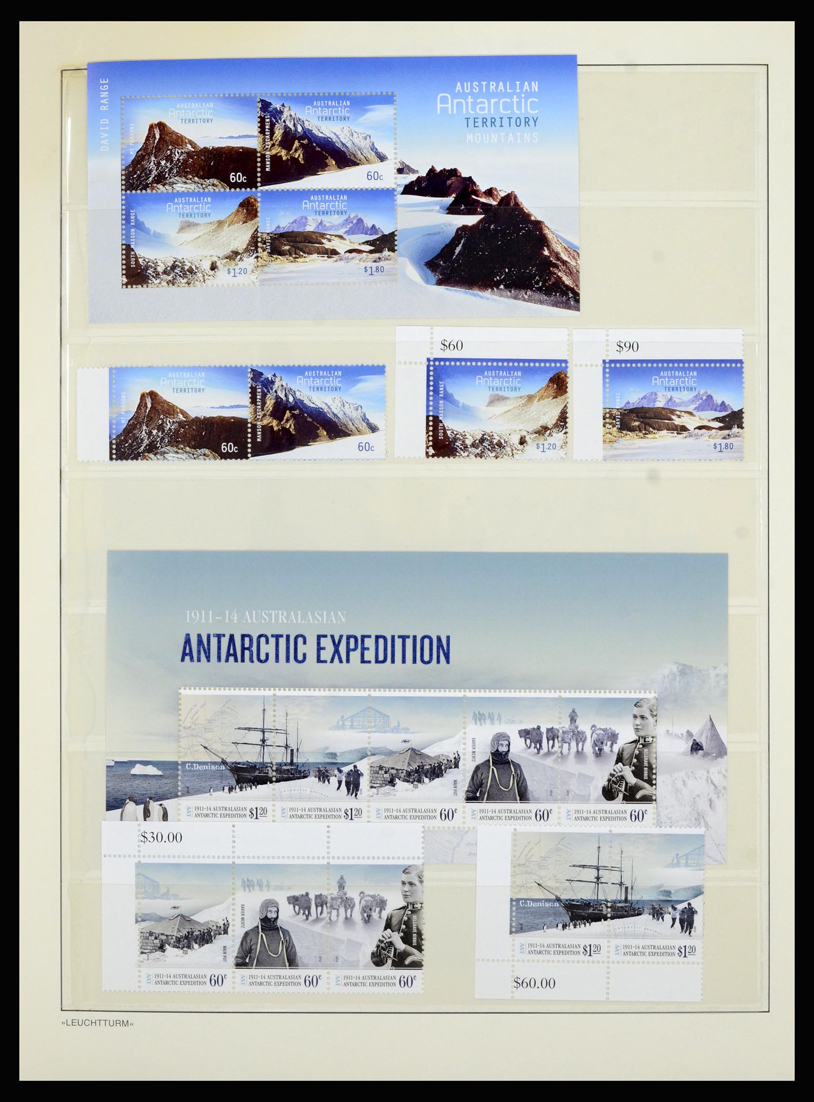36678 046 - Postzegelverzameling 36678 Antarctica 1957-2012.