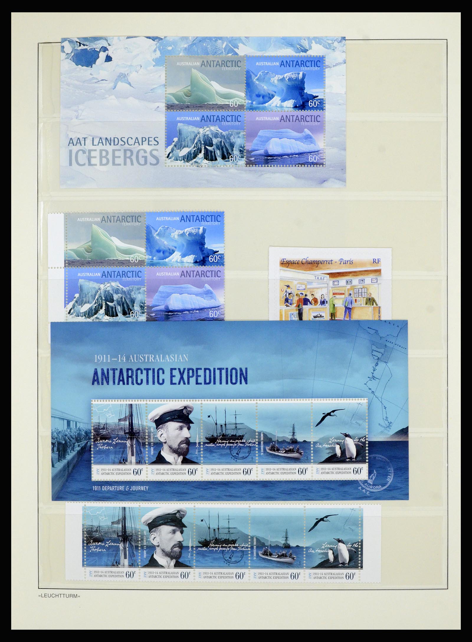 36678 047 - Stamp collection 36678 Antarctica 1957-2012.