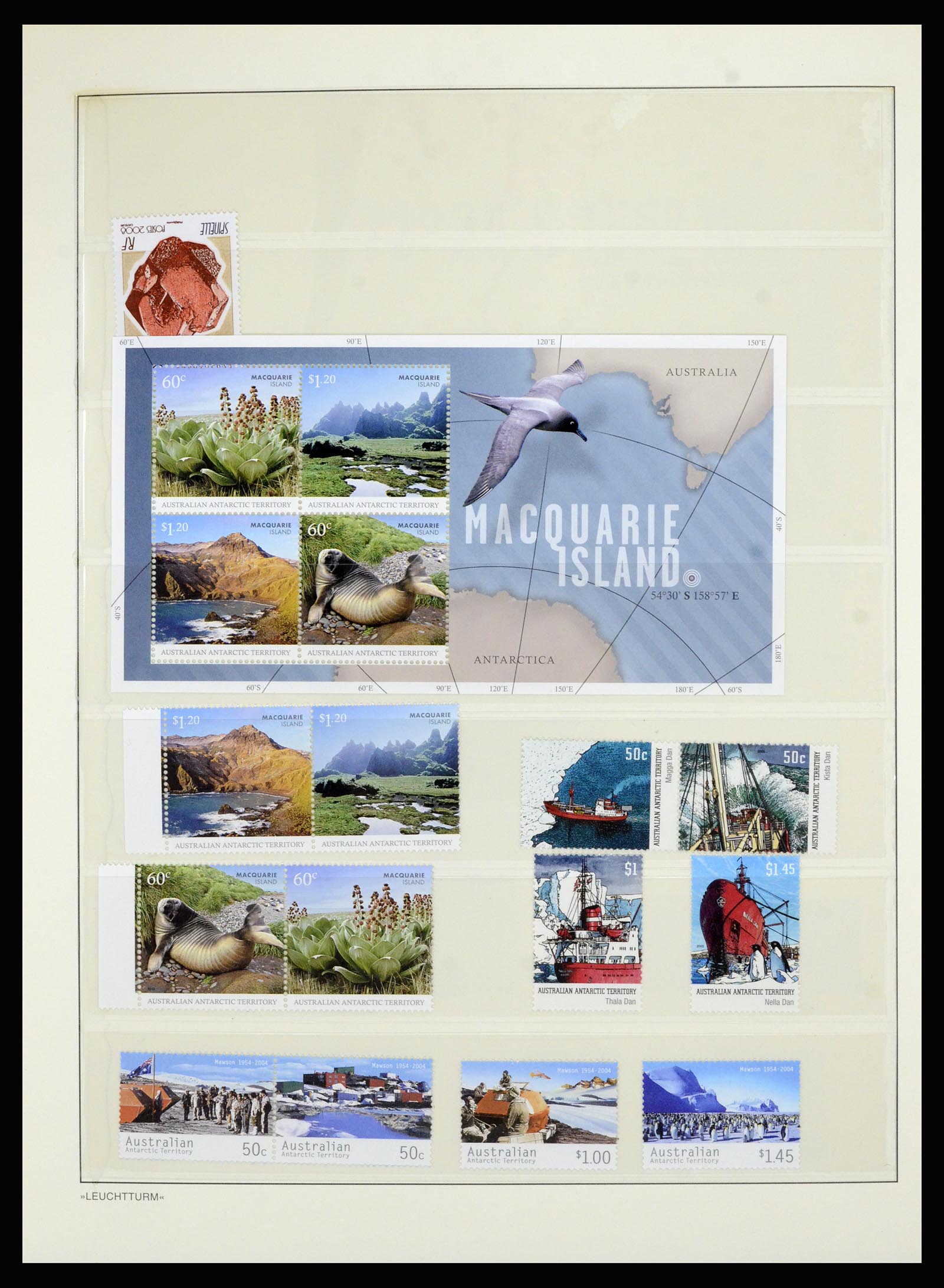 36678 049 - Stamp collection 36678 Antarctica 1957-2012.