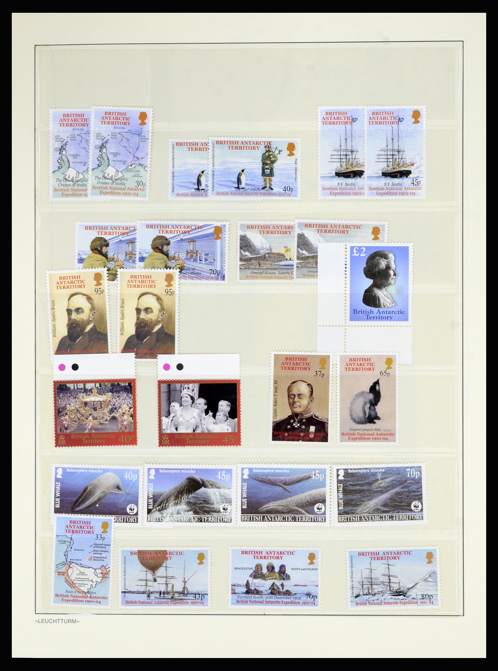 36678 058 - Stamp collection 36678 Antarctica 1957-2012.