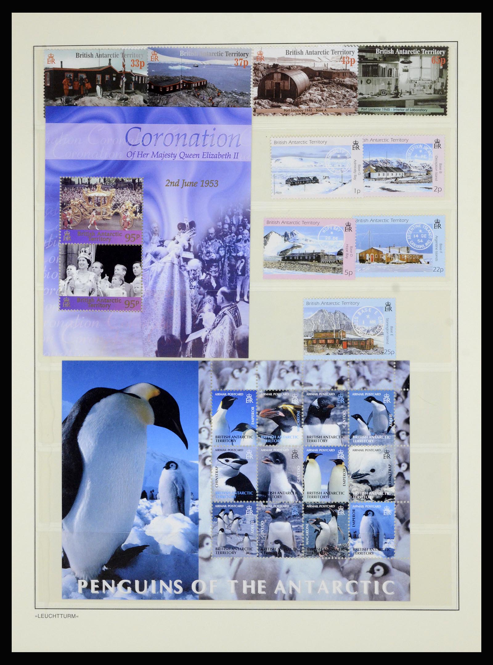 36678 059 - Stamp collection 36678 Antarctica 1957-2012.
