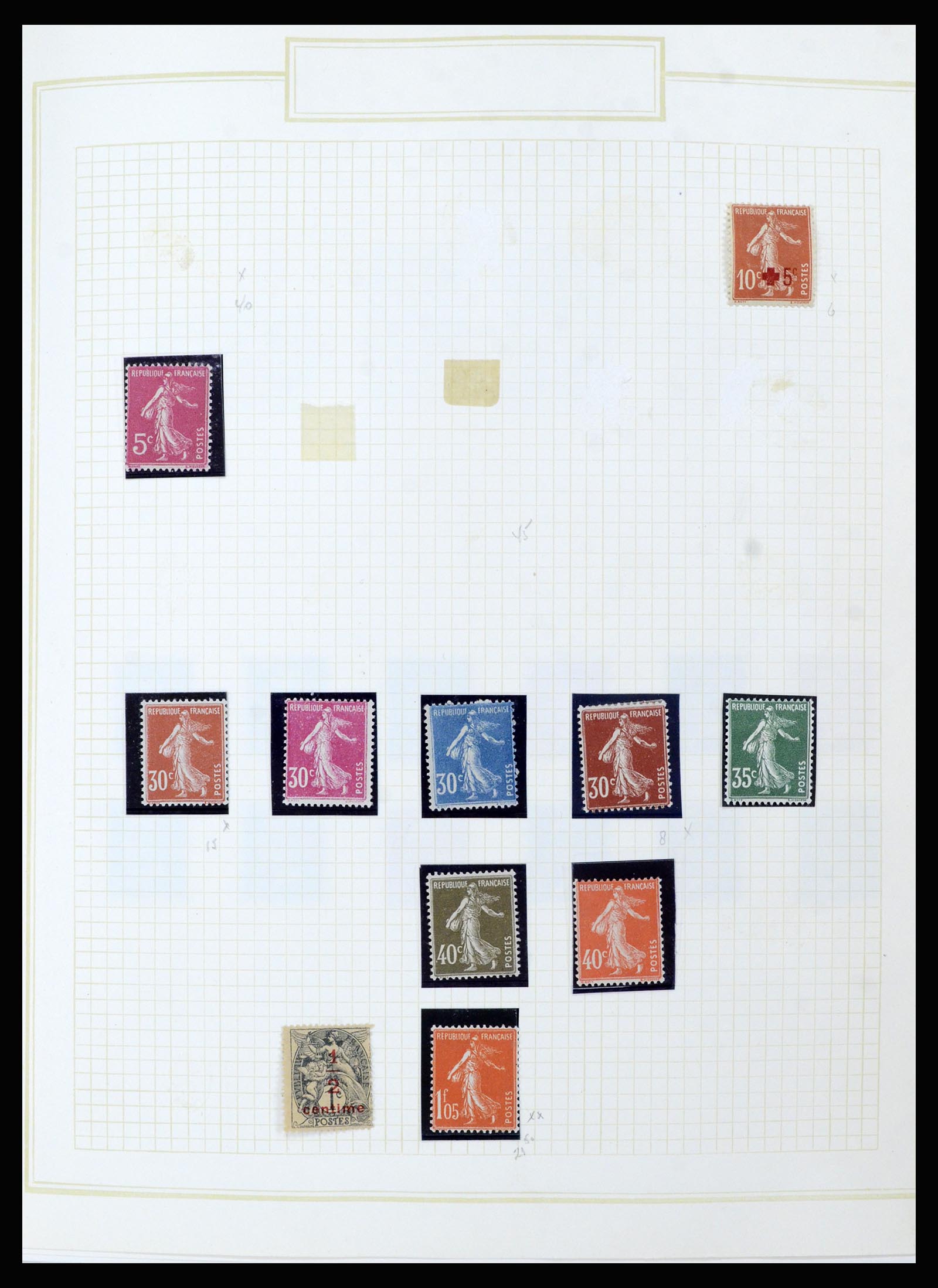 36679 039 - Stamp collection 36679 France 1920-1970.