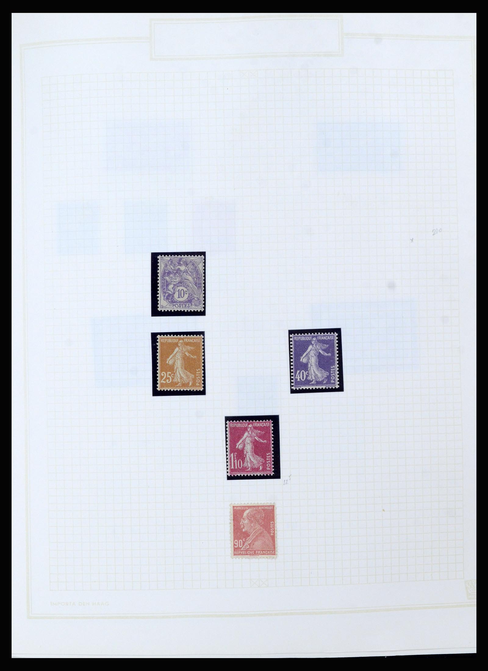 36679 043 - Stamp collection 36679 France 1920-1970.