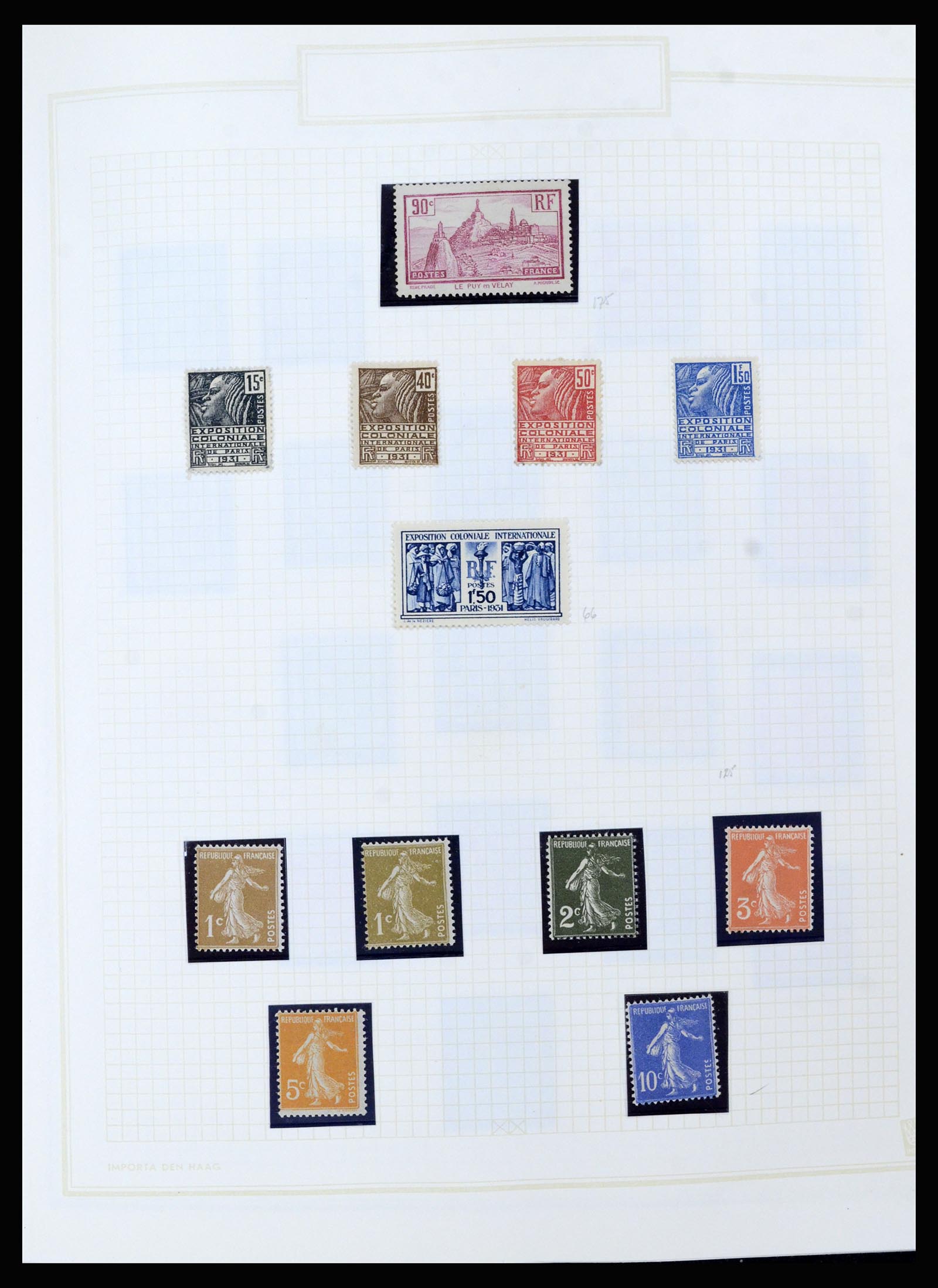 36679 046 - Stamp collection 36679 France 1920-1970.