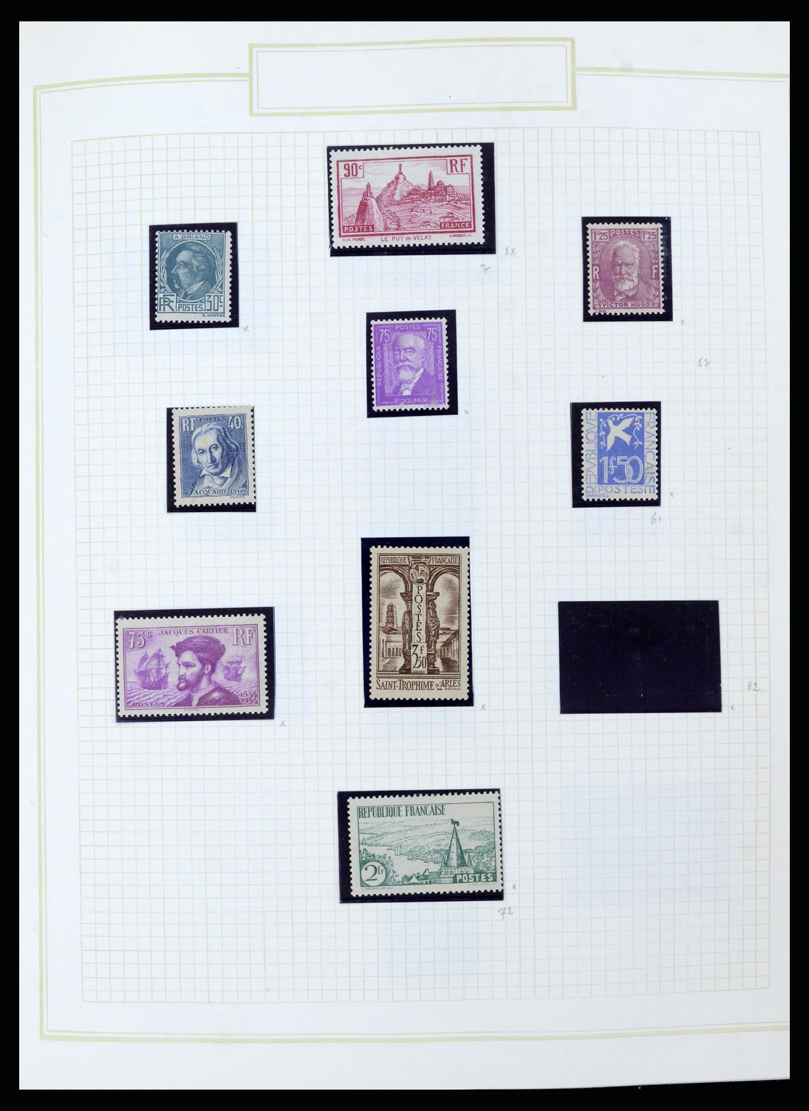 36679 048 - Stamp collection 36679 France 1920-1970.