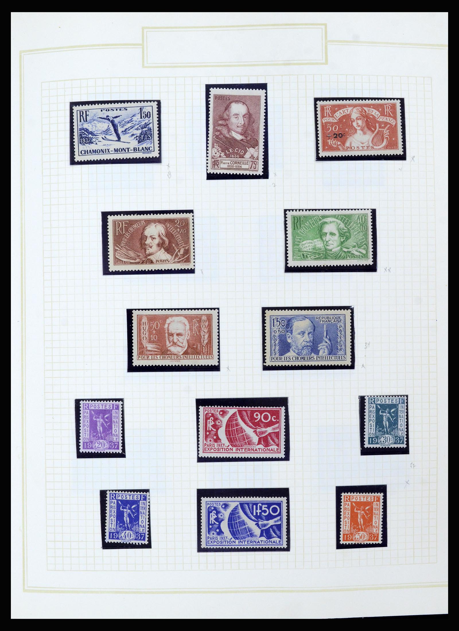 36679 051 - Stamp collection 36679 France 1920-1970.