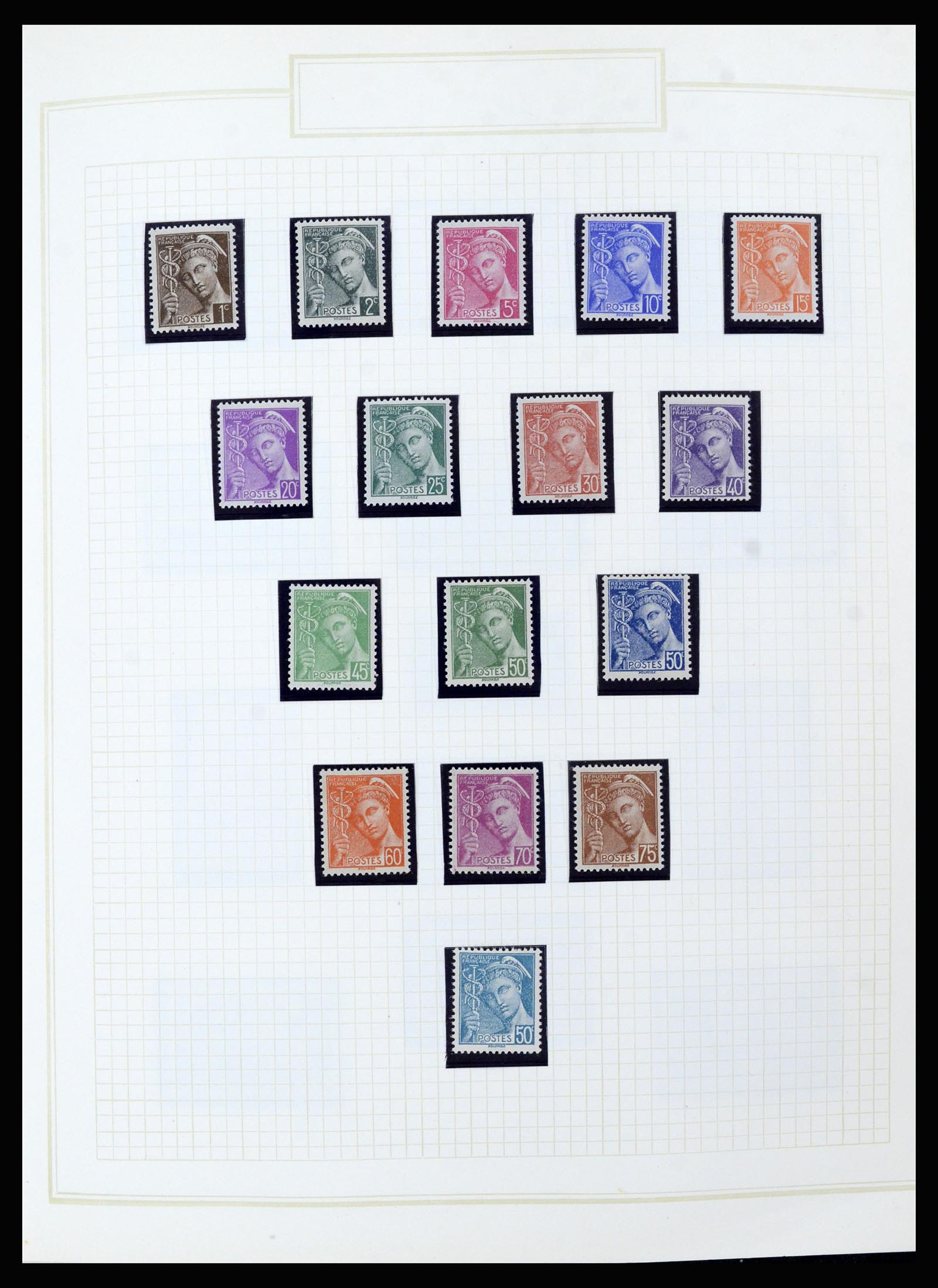36679 058 - Stamp collection 36679 France 1920-1970.