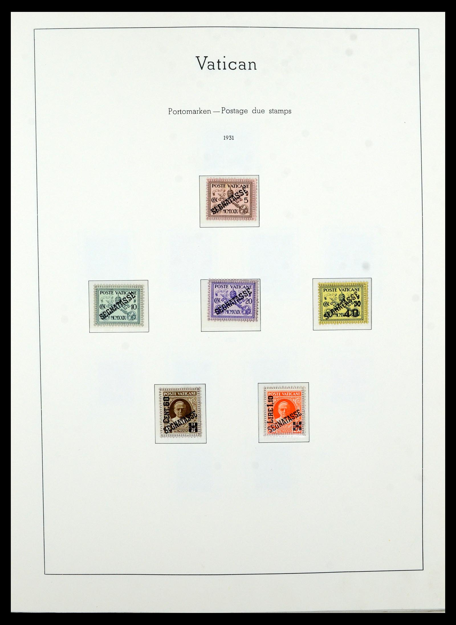 36681 004 - Postzegelverzameling 36681 Vaticaan 1929-1988.