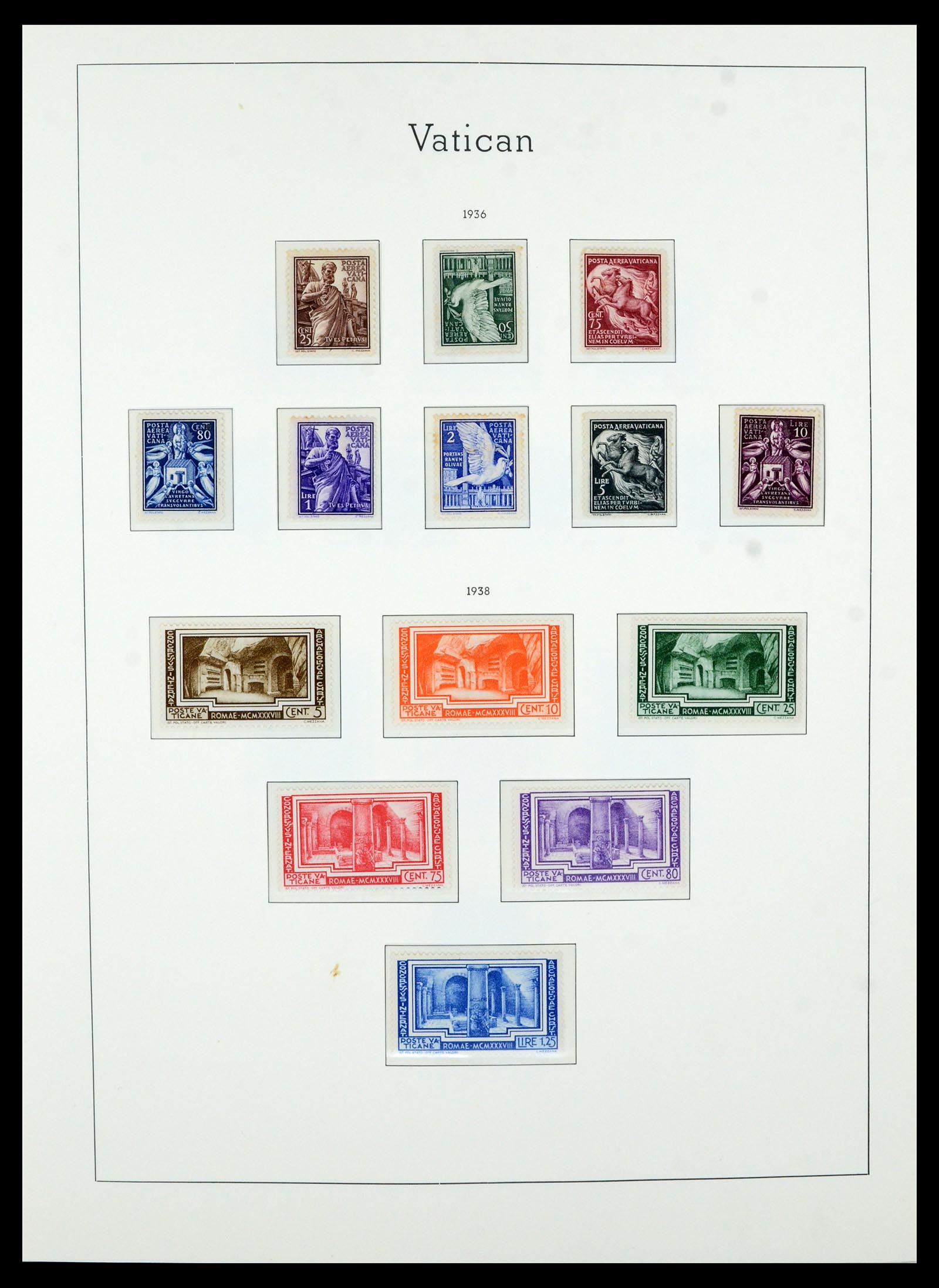 36681 009 - Postzegelverzameling 36681 Vaticaan 1929-1988.