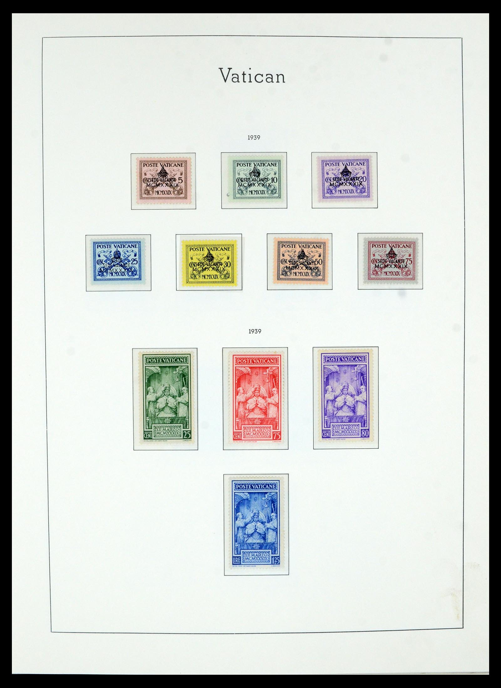 36681 010 - Postzegelverzameling 36681 Vaticaan 1929-1988.