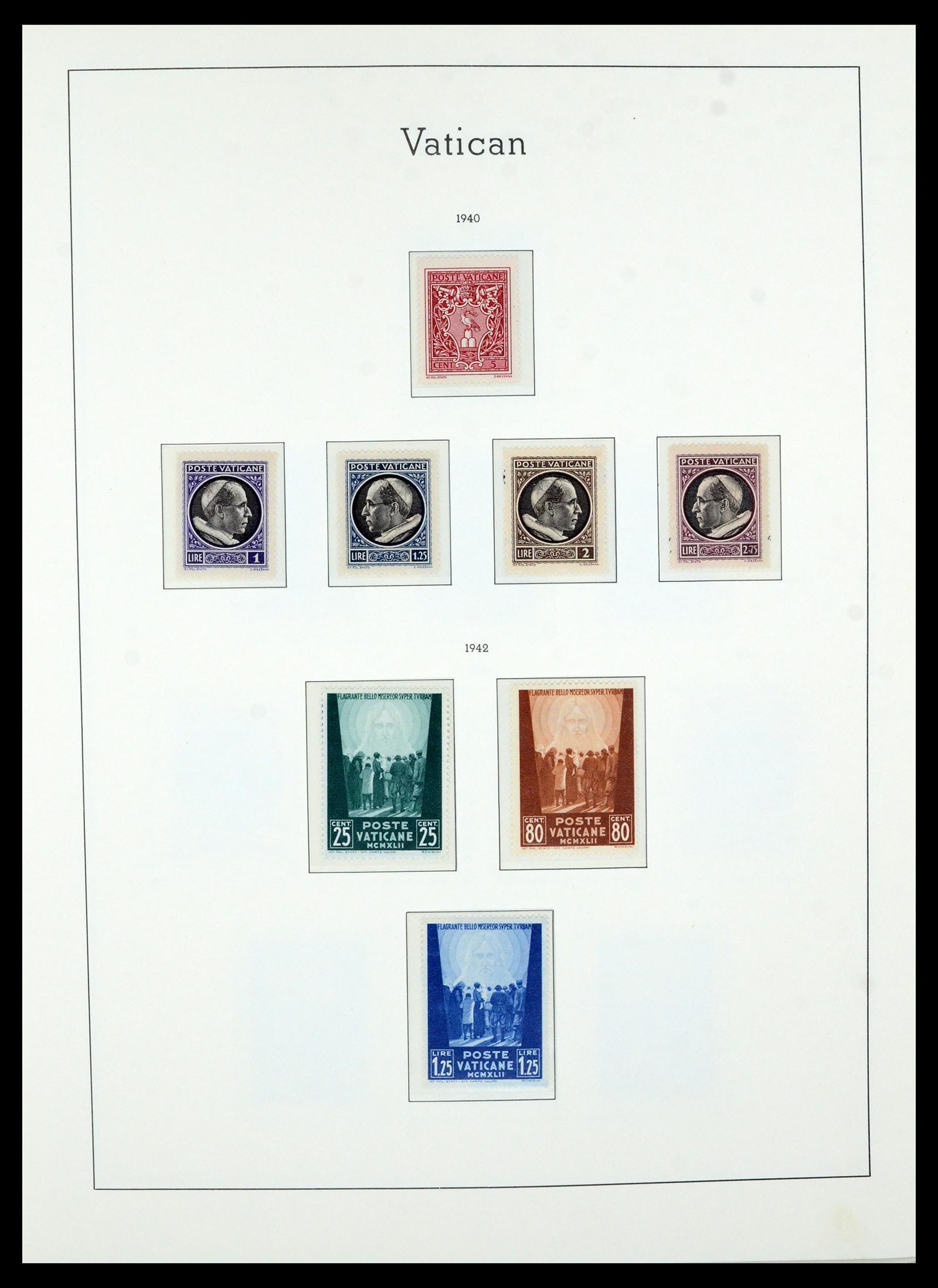 36681 011 - Postzegelverzameling 36681 Vaticaan 1929-1988.