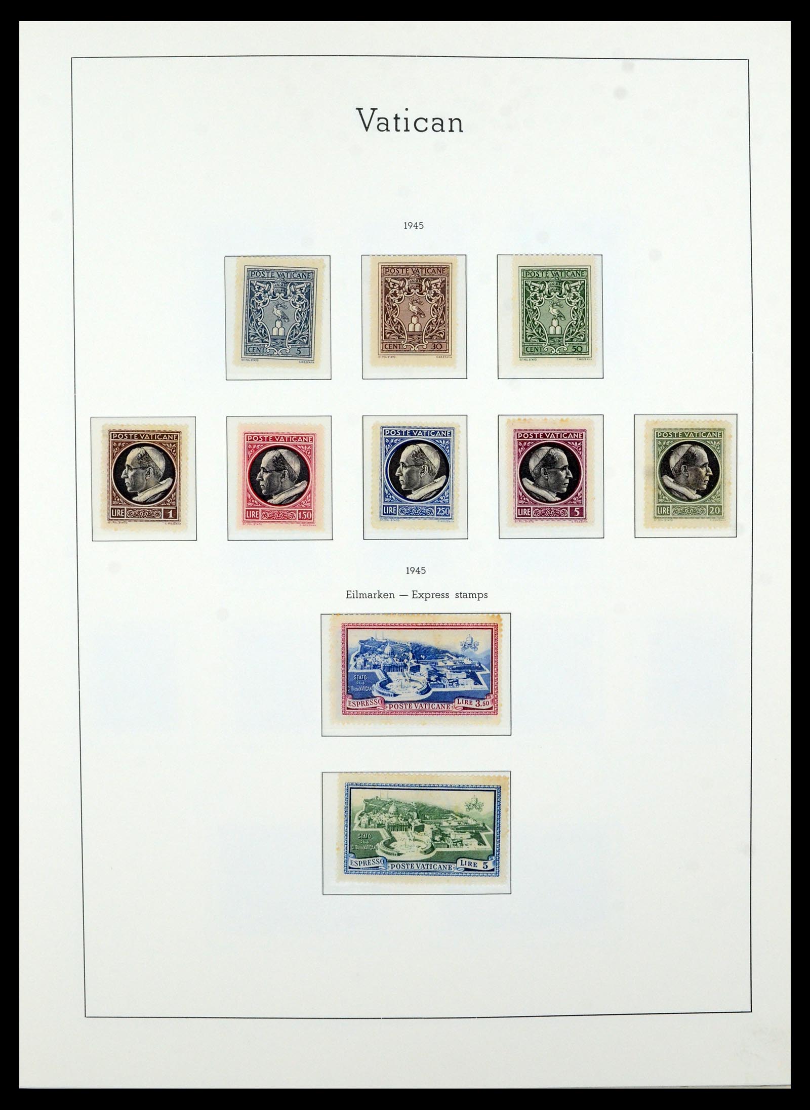 36681 013 - Postzegelverzameling 36681 Vaticaan 1929-1988.
