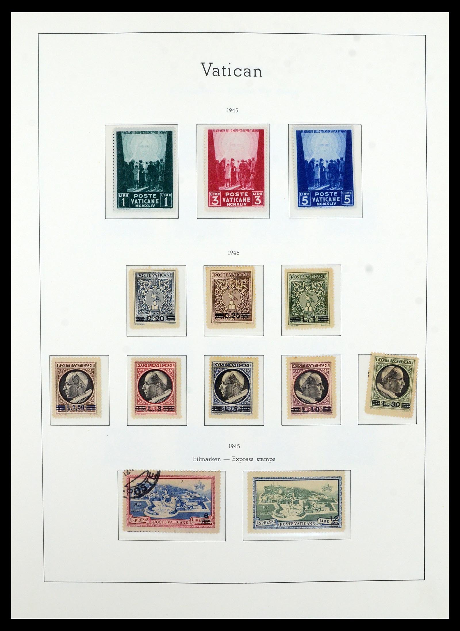 36681 014 - Postzegelverzameling 36681 Vaticaan 1929-1988.
