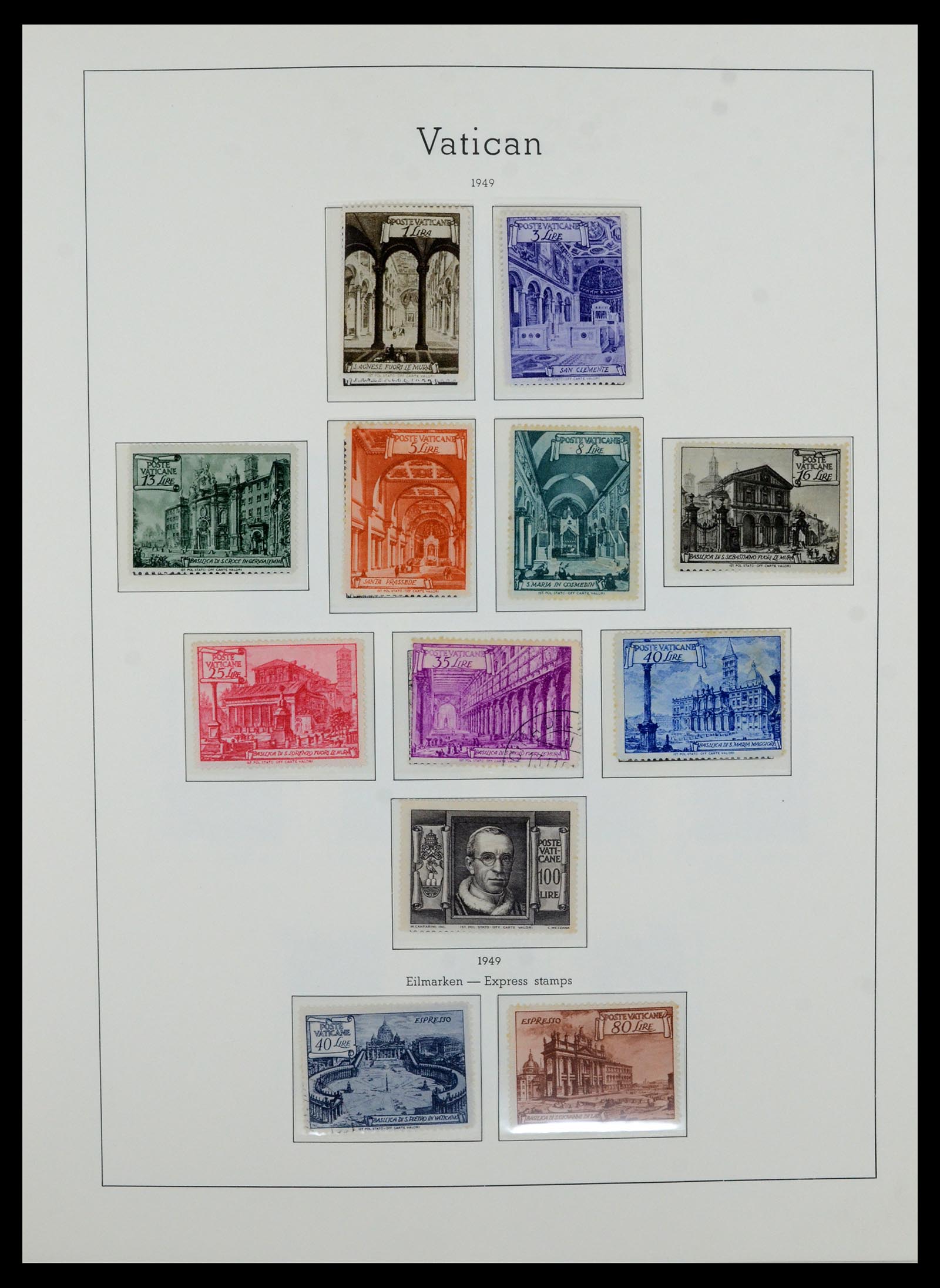 36681 018 - Postzegelverzameling 36681 Vaticaan 1929-1988.