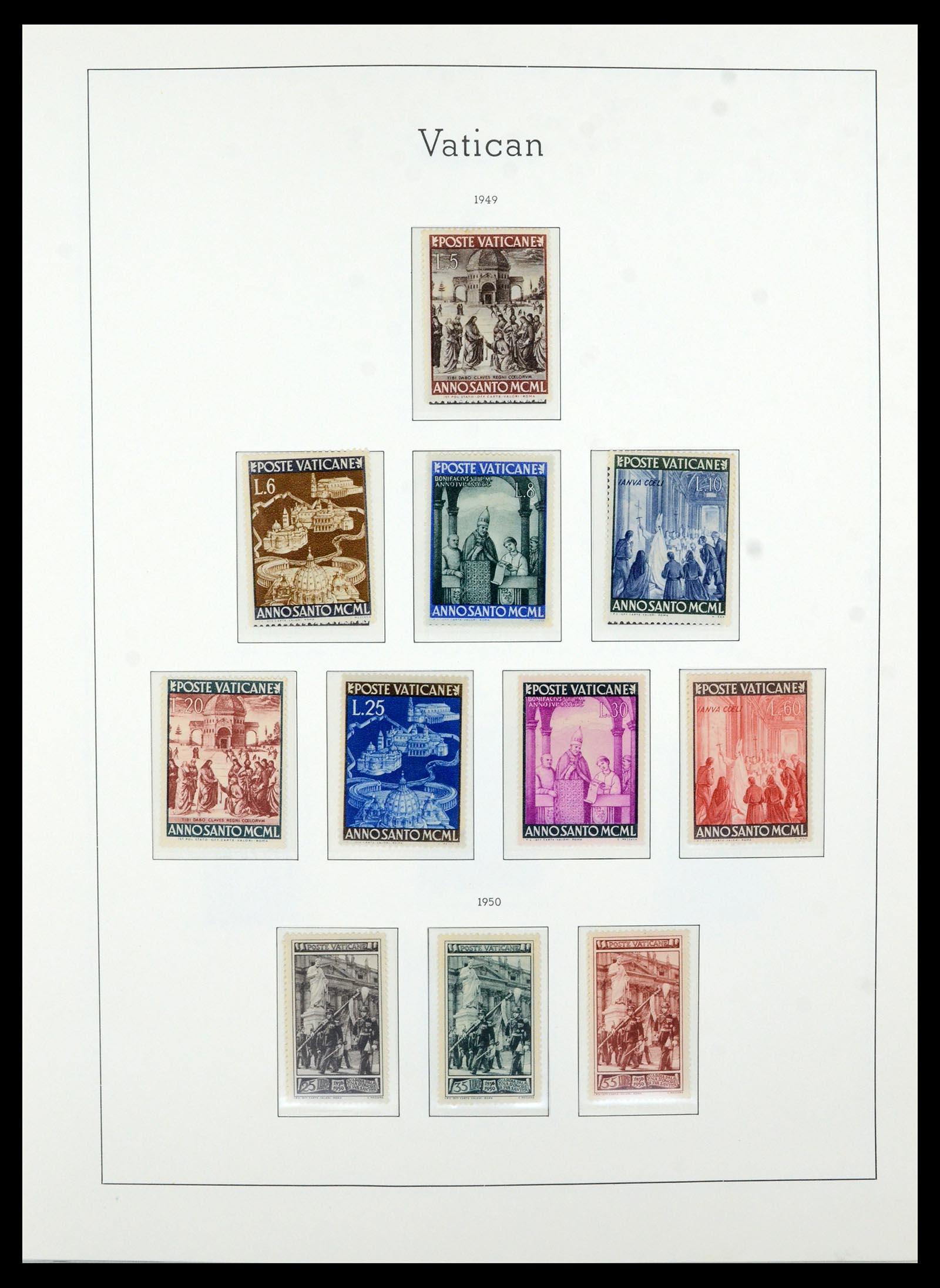 36681 019 - Postzegelverzameling 36681 Vaticaan 1929-1988.