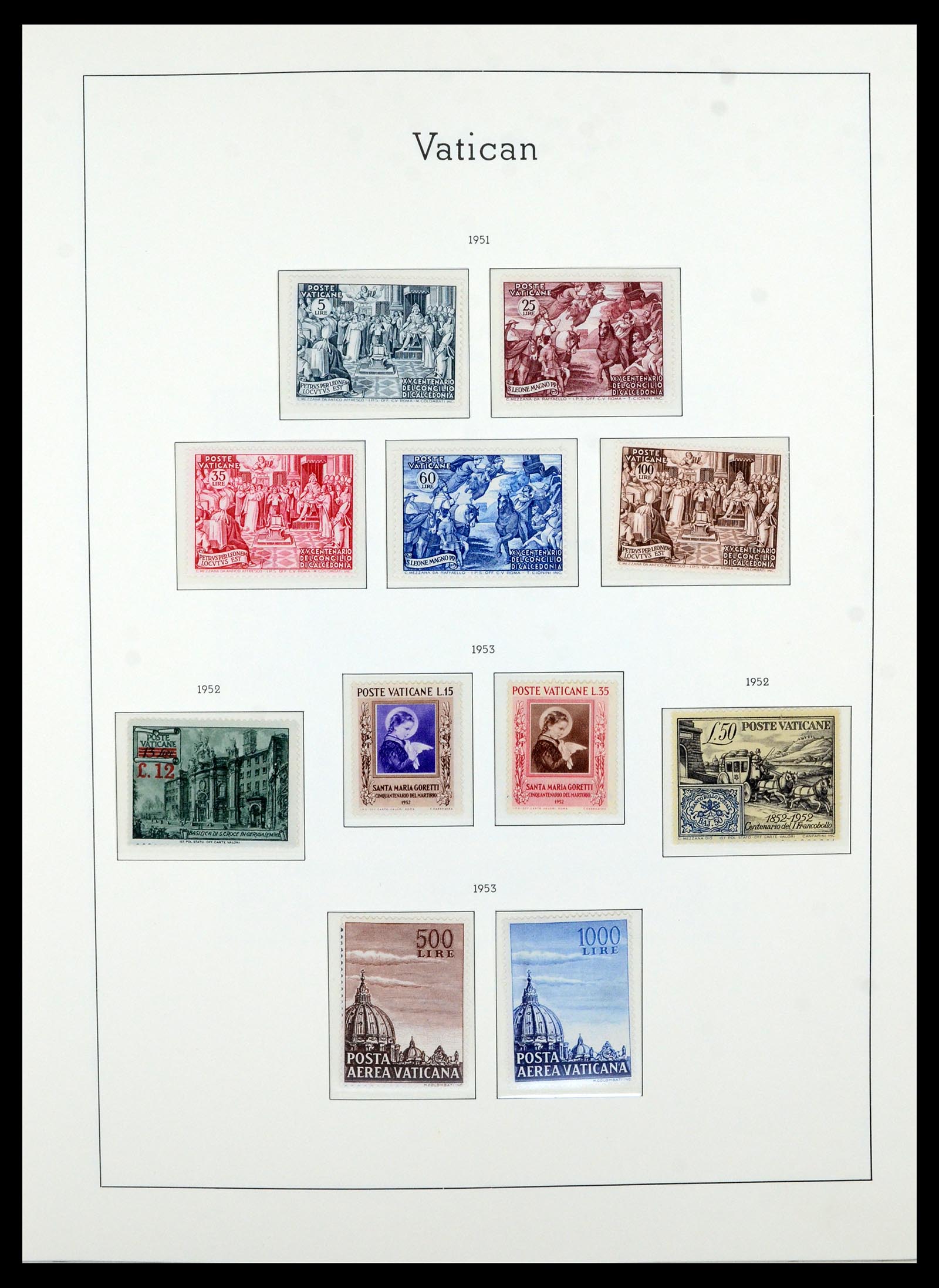 36681 021 - Postzegelverzameling 36681 Vaticaan 1929-1988.
