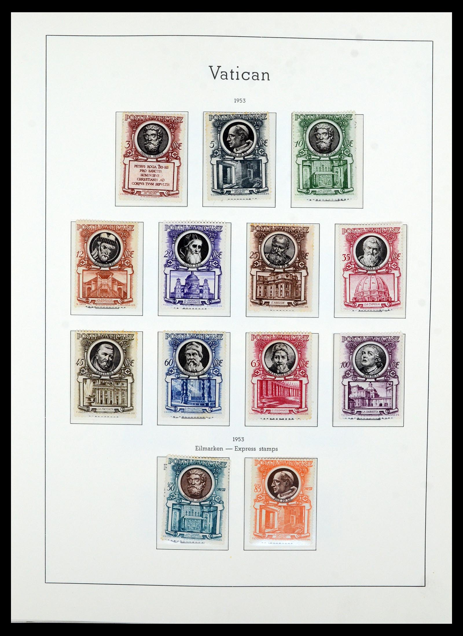 36681 023 - Postzegelverzameling 36681 Vaticaan 1929-1988.