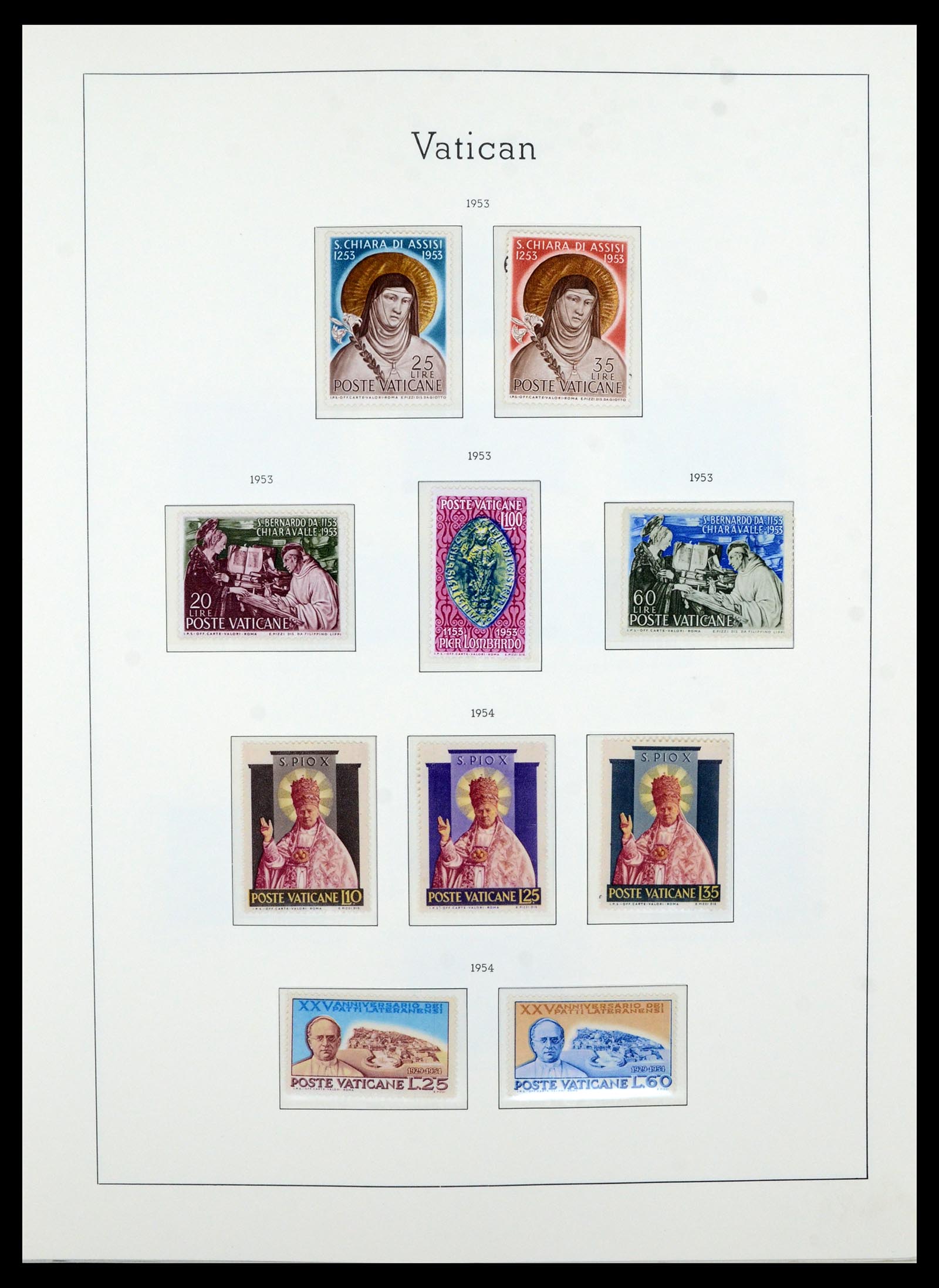 36681 024 - Postzegelverzameling 36681 Vaticaan 1929-1988.