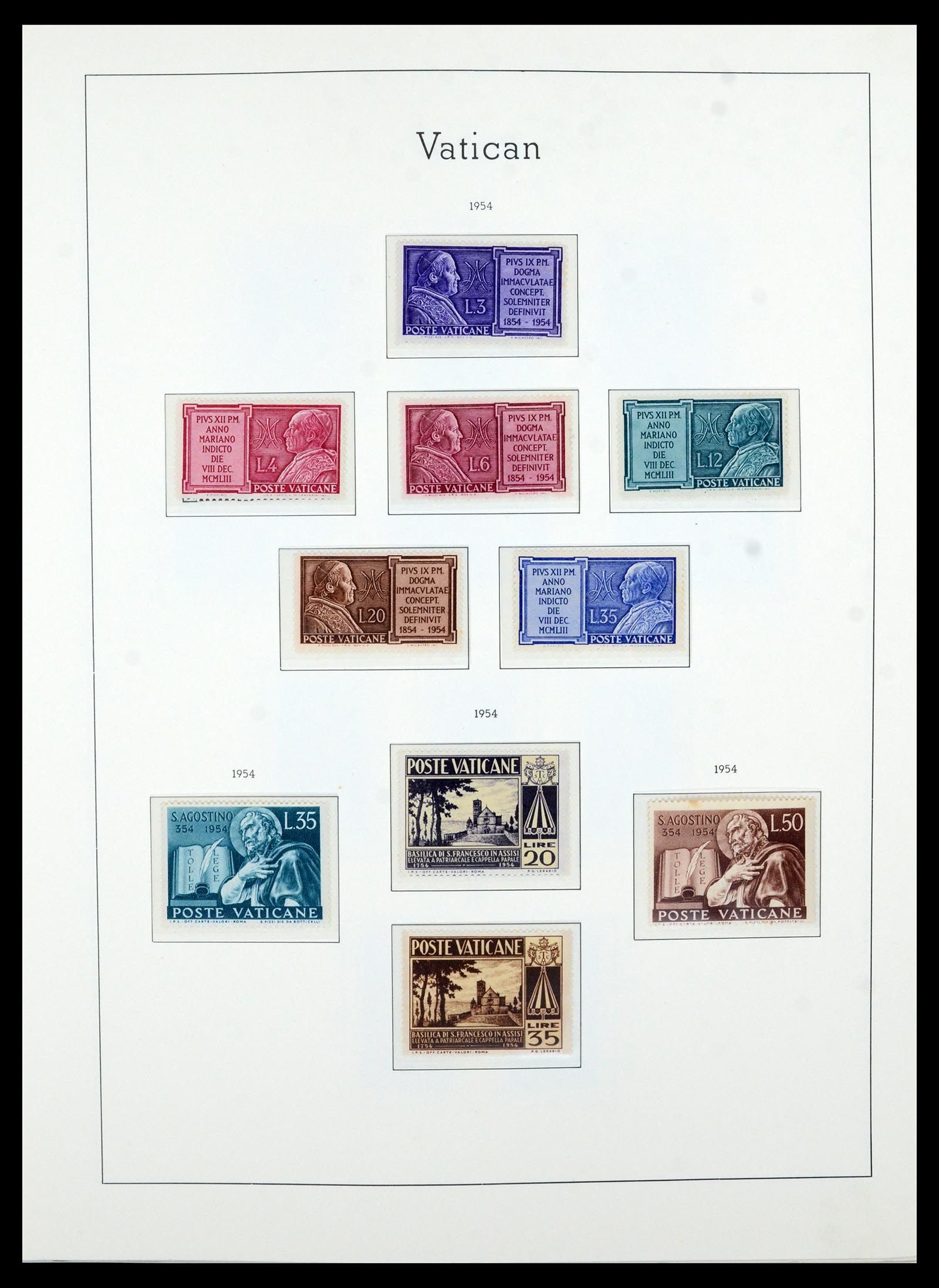 36681 025 - Postzegelverzameling 36681 Vaticaan 1929-1988.