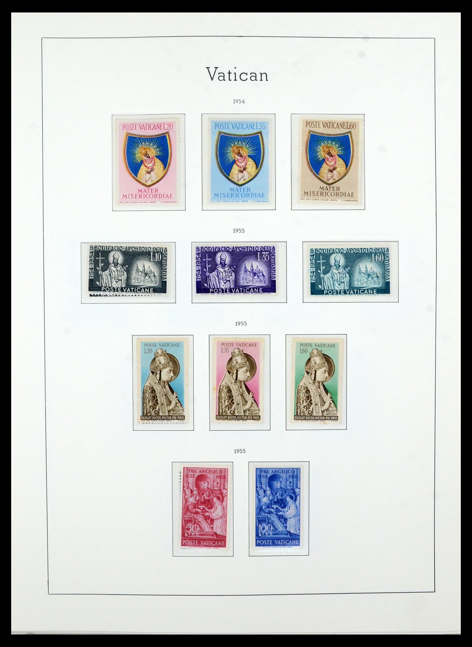 36681 026 - Postzegelverzameling 36681 Vaticaan 1929-1988.