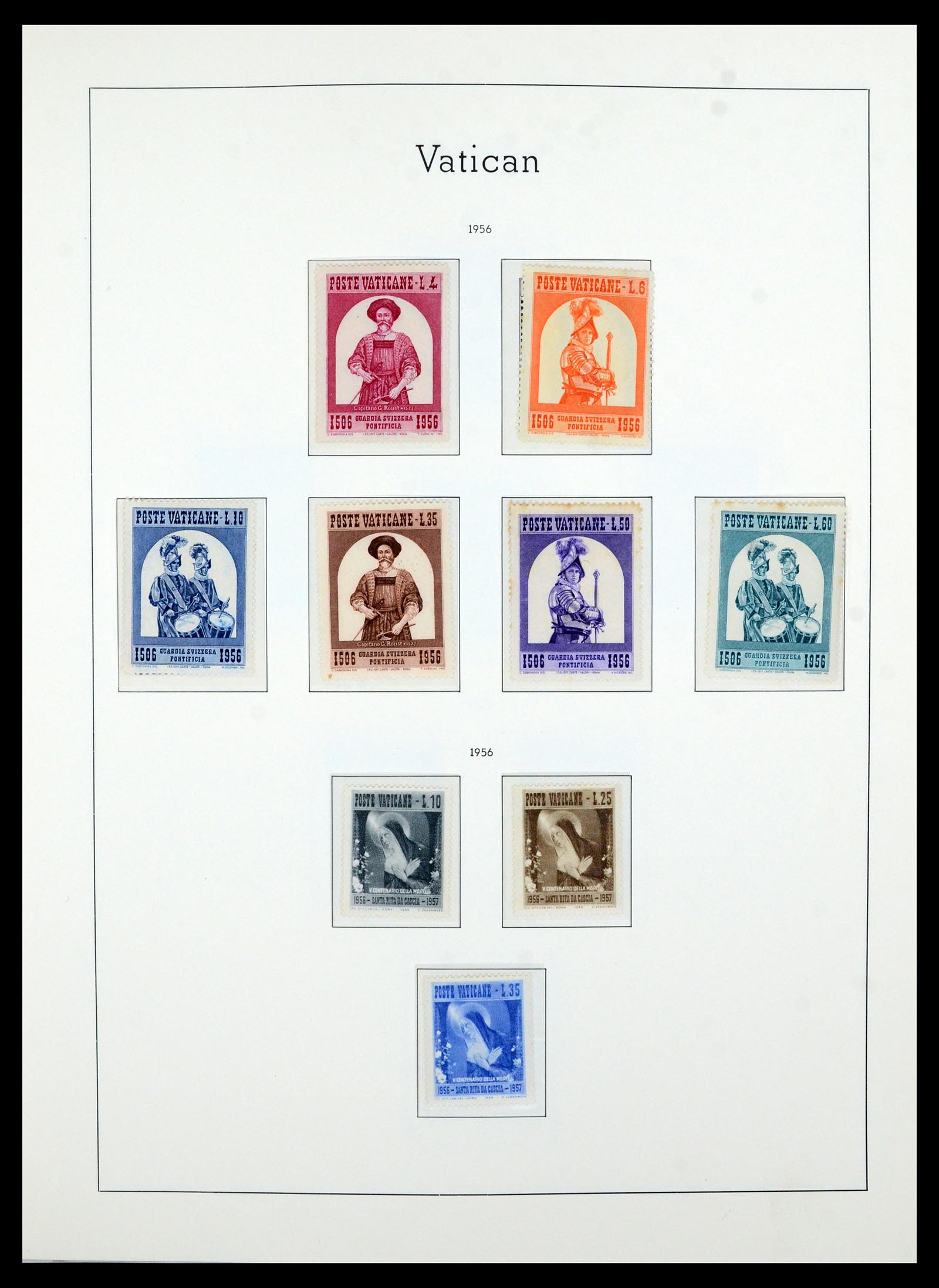 36681 028 - Postzegelverzameling 36681 Vaticaan 1929-1988.
