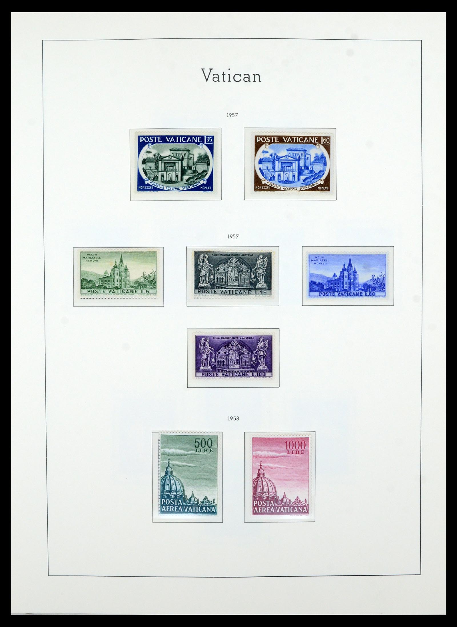 36681 031 - Postzegelverzameling 36681 Vaticaan 1929-1988.