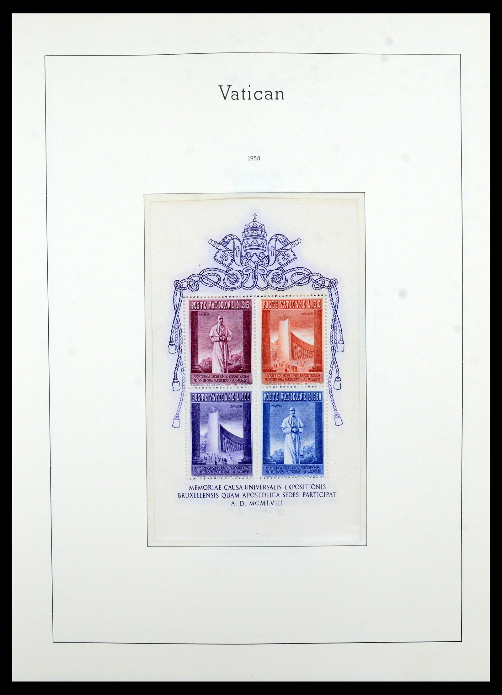 36681 033 - Postzegelverzameling 36681 Vaticaan 1929-1988.