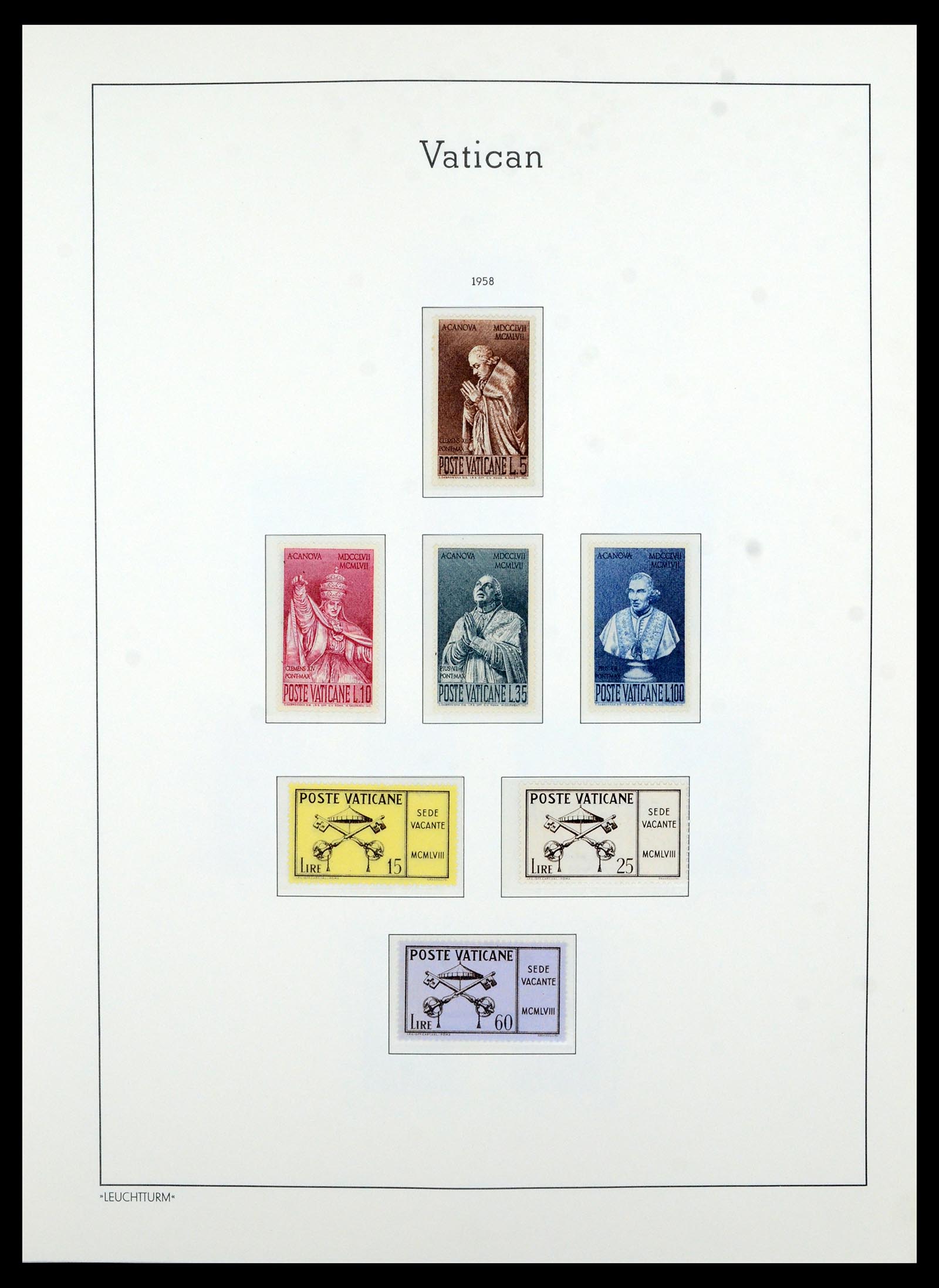 36681 034 - Postzegelverzameling 36681 Vaticaan 1929-1988.