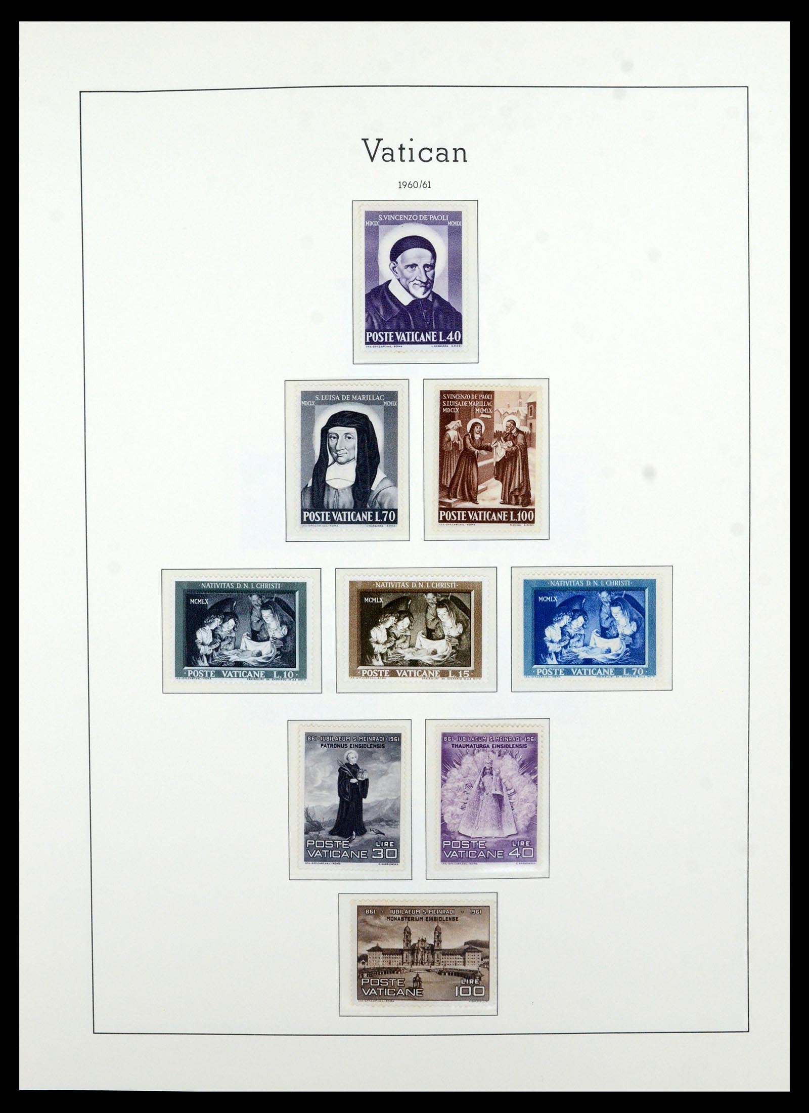 36681 040 - Postzegelverzameling 36681 Vaticaan 1929-1988.