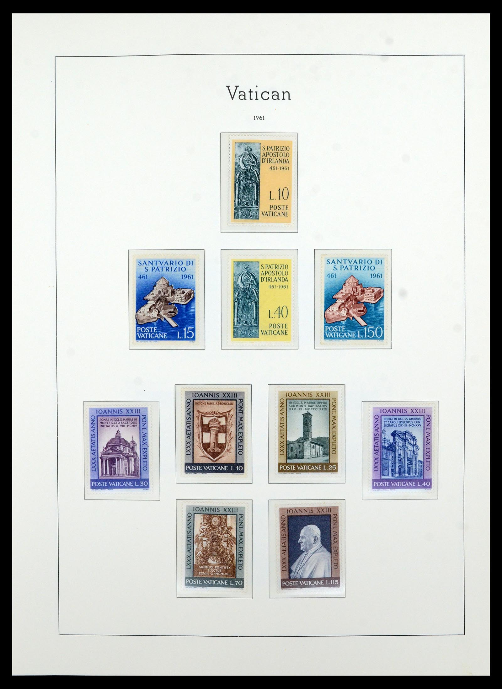 36681 043 - Postzegelverzameling 36681 Vaticaan 1929-1988.