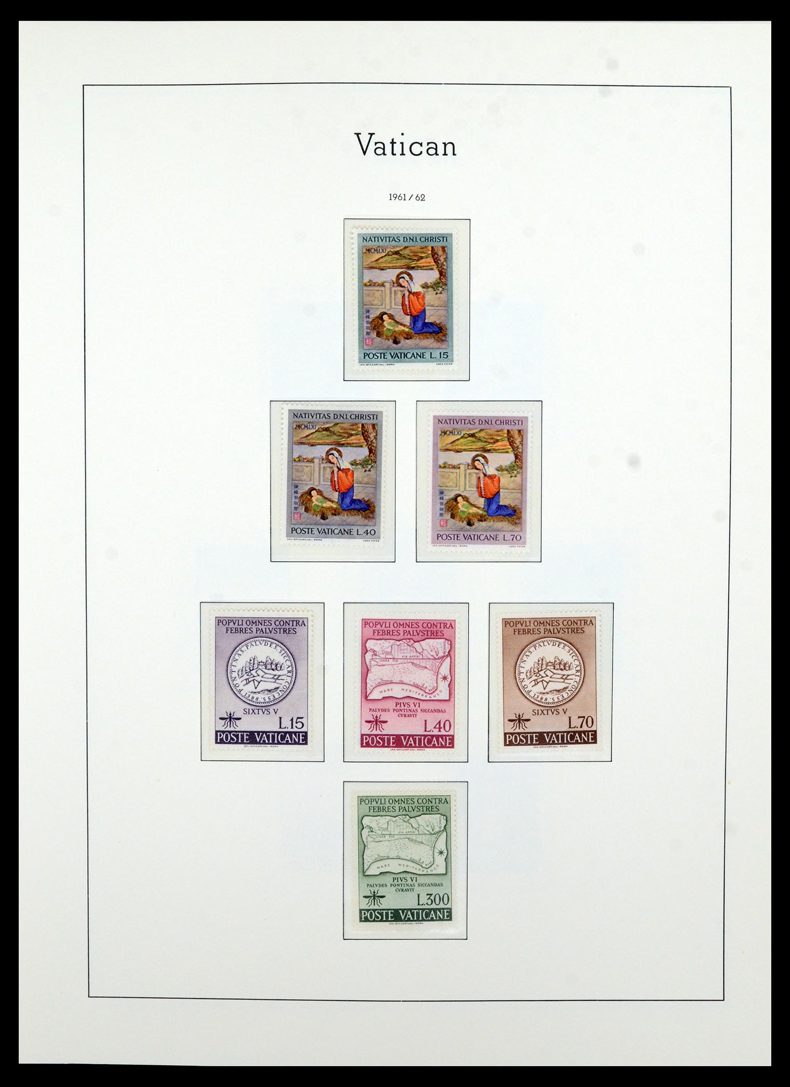 36681 044 - Postzegelverzameling 36681 Vaticaan 1929-1988.