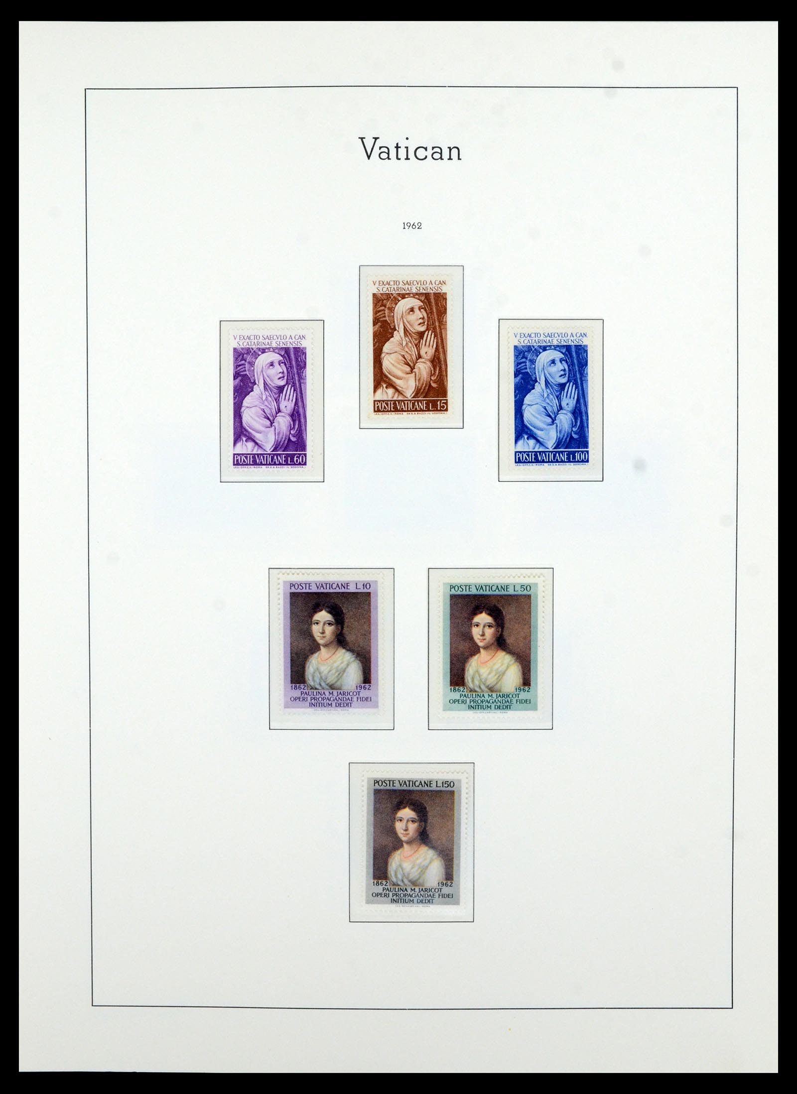 36681 046 - Postzegelverzameling 36681 Vaticaan 1929-1988.