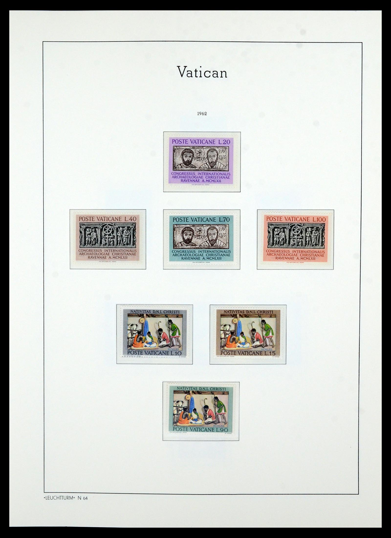 36681 047 - Postzegelverzameling 36681 Vaticaan 1929-1988.