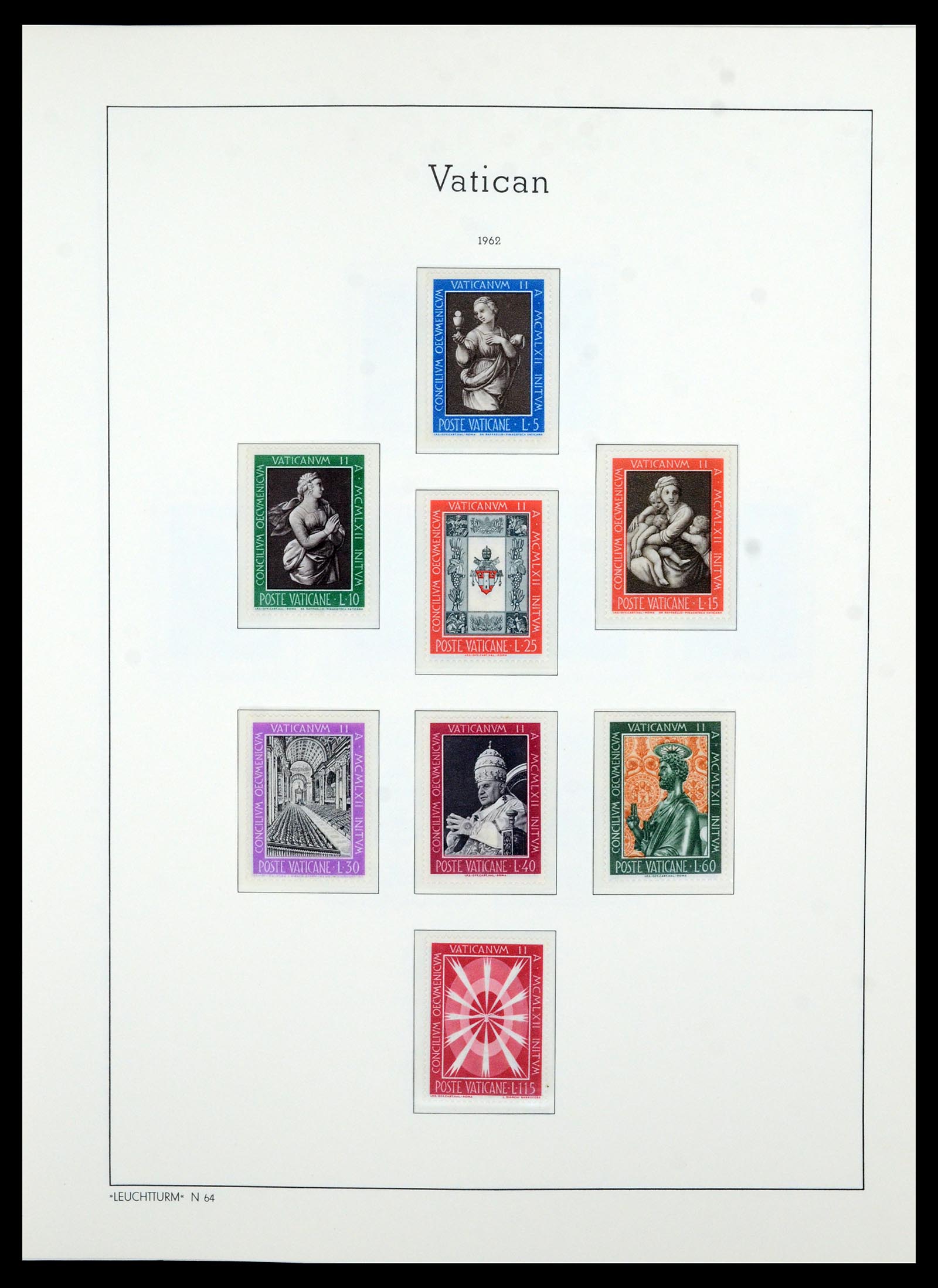 36681 048 - Postzegelverzameling 36681 Vaticaan 1929-1988.