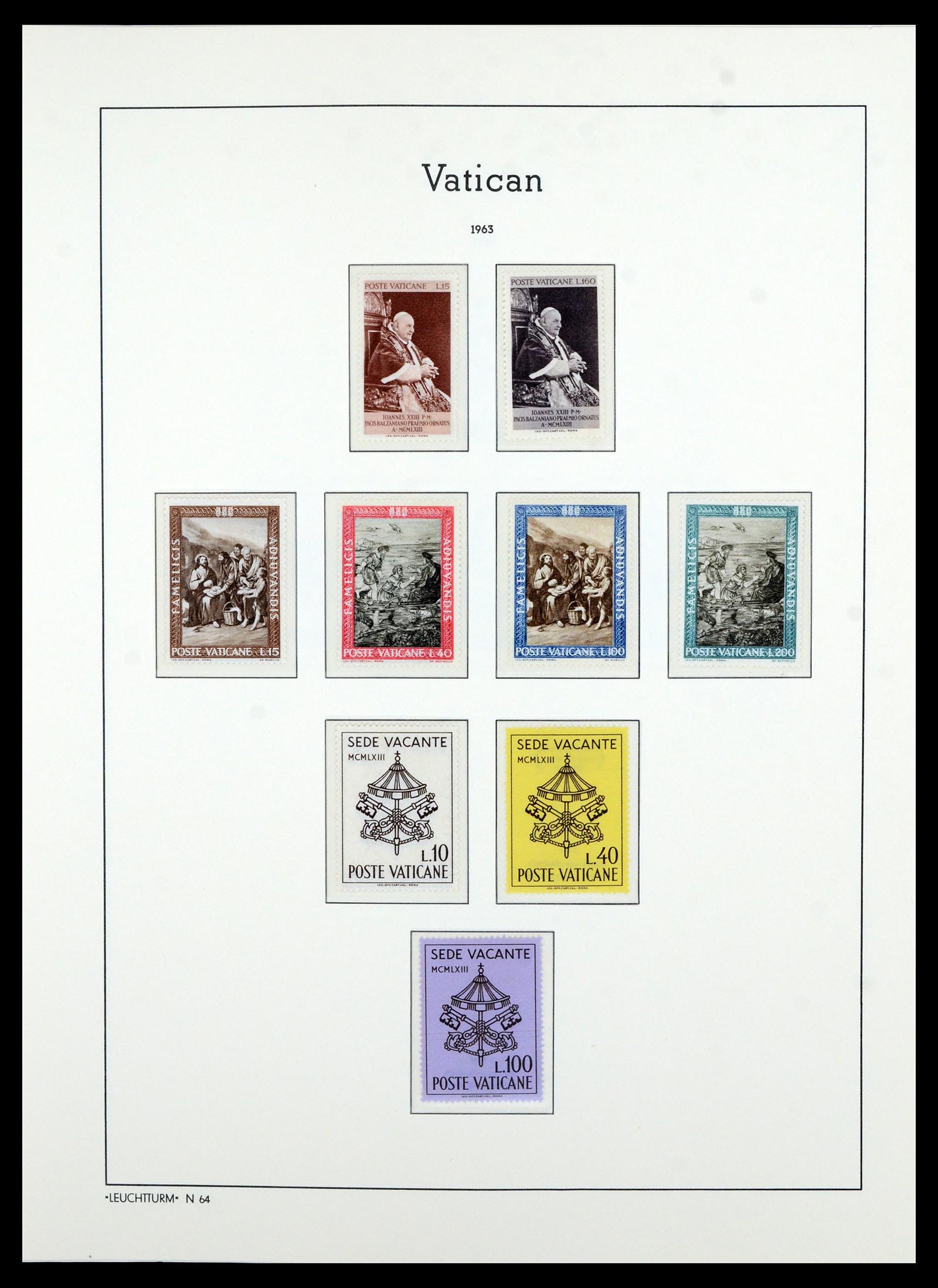 36681 049 - Postzegelverzameling 36681 Vaticaan 1929-1988.
