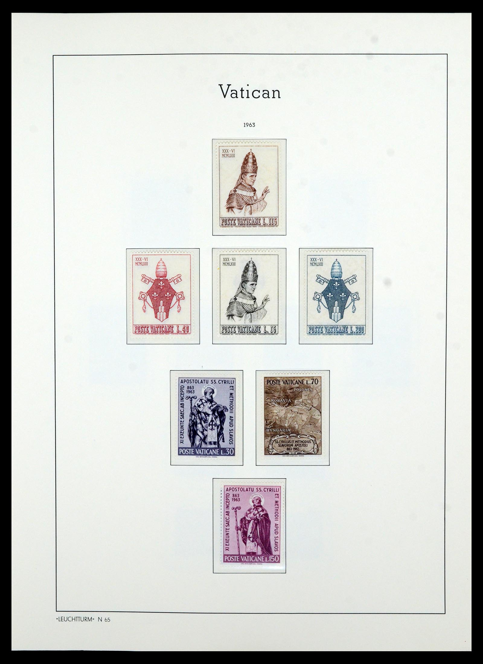 36681 050 - Postzegelverzameling 36681 Vaticaan 1929-1988.