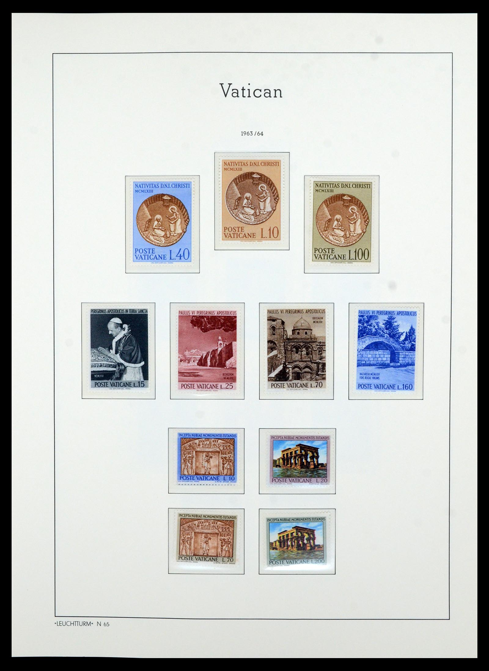 36681 051 - Postzegelverzameling 36681 Vaticaan 1929-1988.