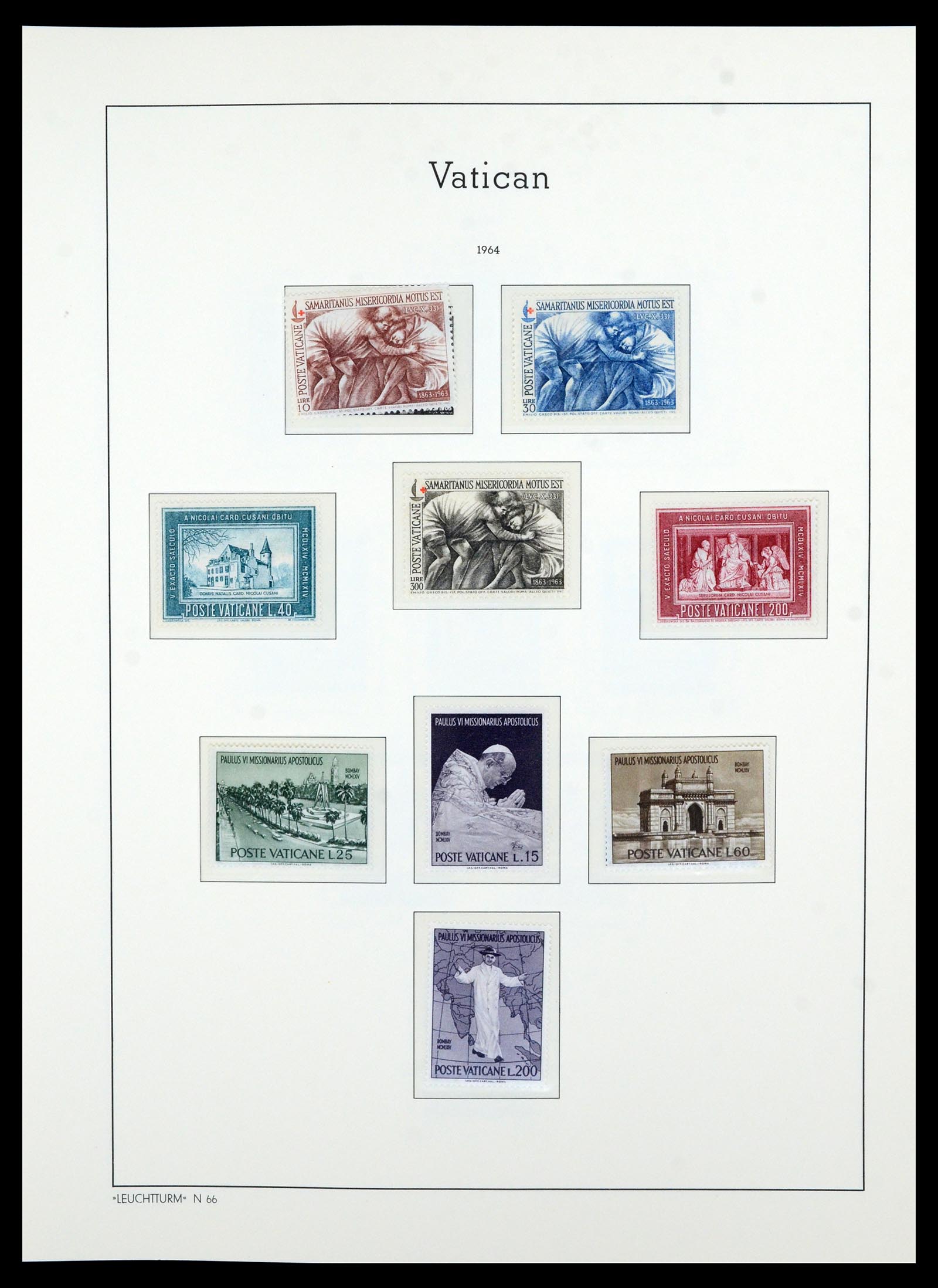 36681 053 - Postzegelverzameling 36681 Vaticaan 1929-1988.