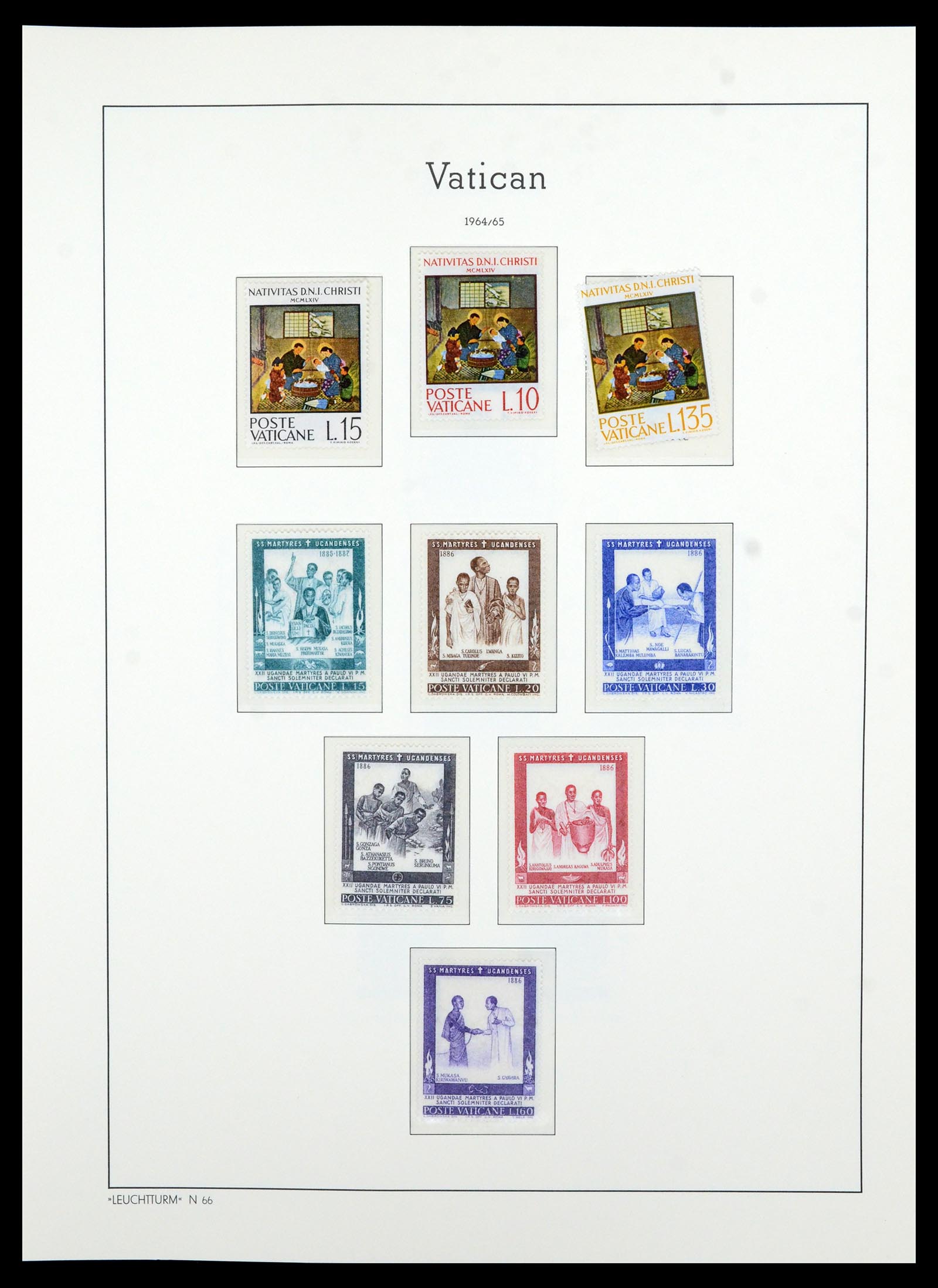 36681 054 - Postzegelverzameling 36681 Vaticaan 1929-1988.