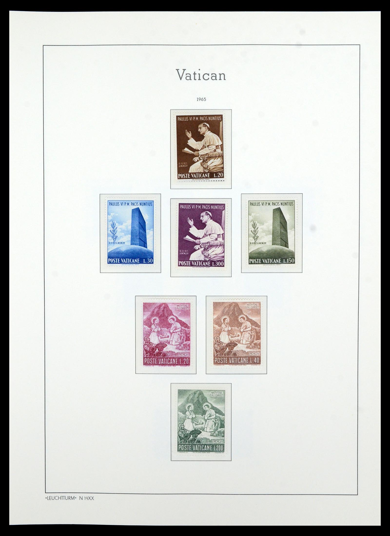 36681 056 - Postzegelverzameling 36681 Vaticaan 1929-1988.