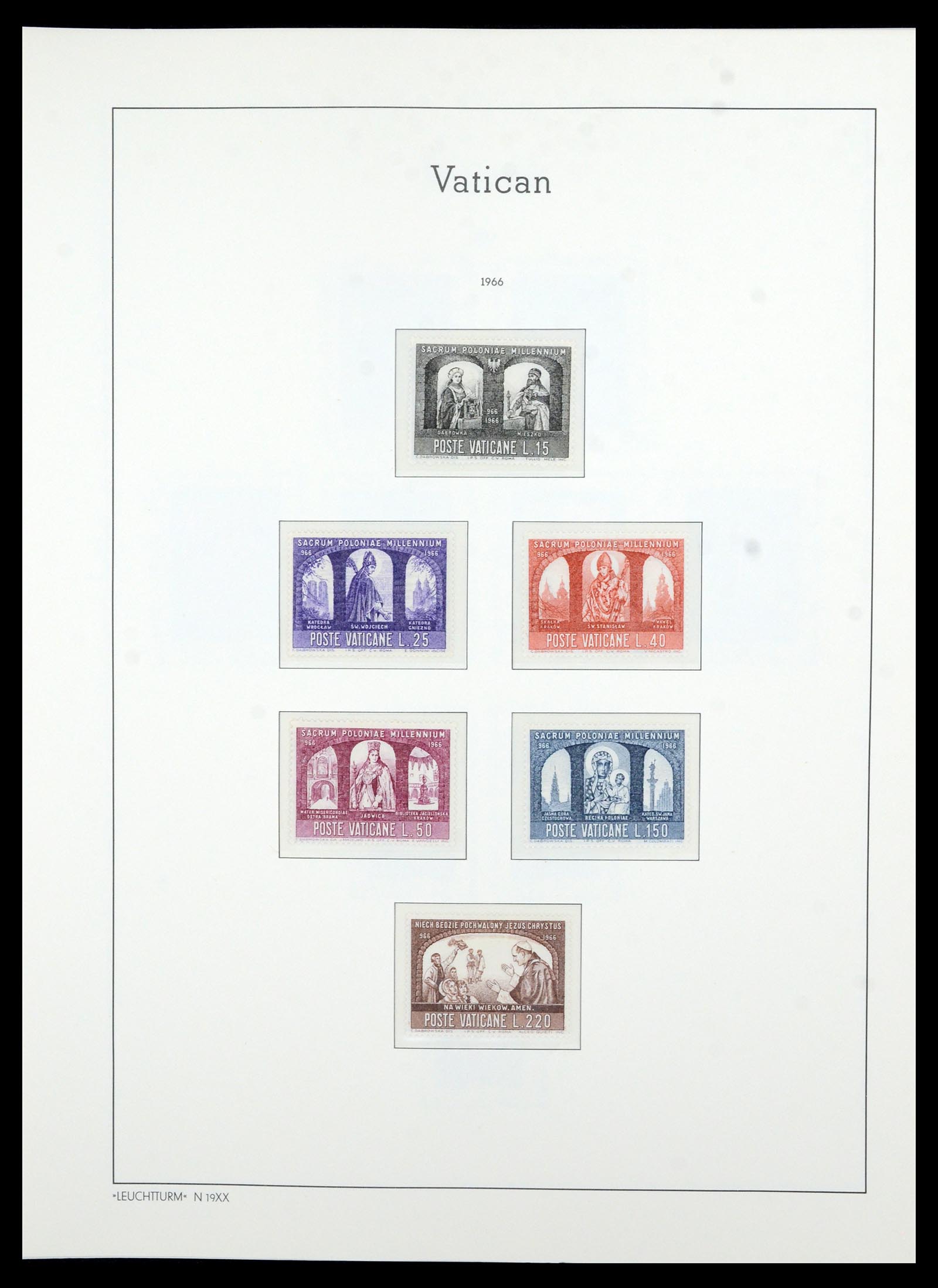 36681 058 - Postzegelverzameling 36681 Vaticaan 1929-1988.