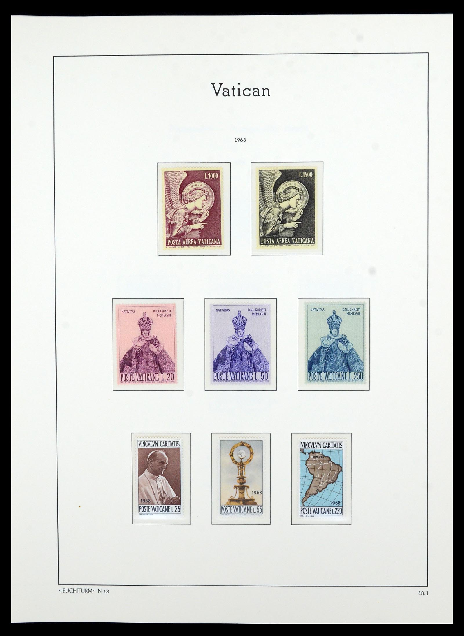 36681 062 - Postzegelverzameling 36681 Vaticaan 1929-1988.