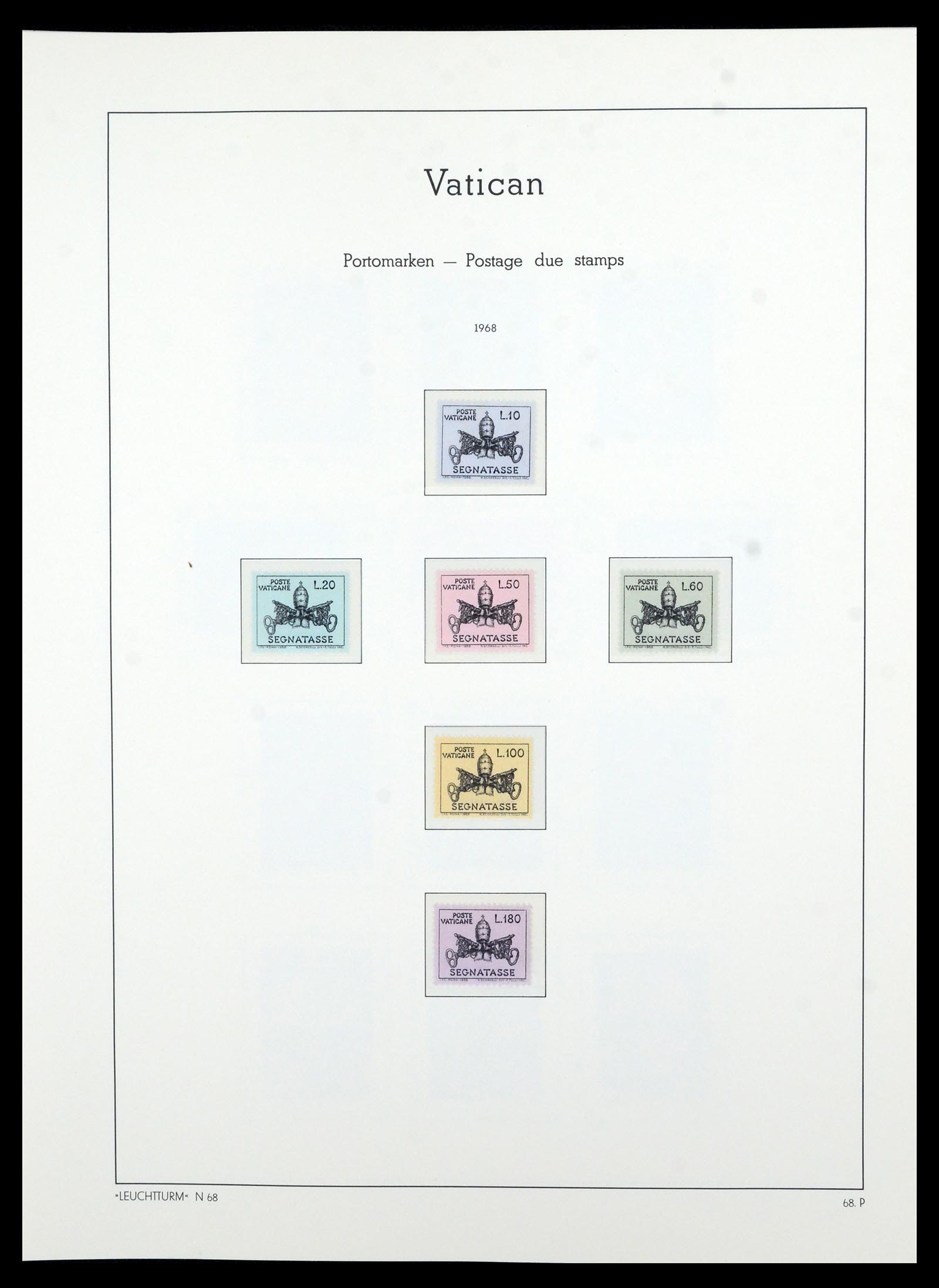 36681 063 - Postzegelverzameling 36681 Vaticaan 1929-1988.