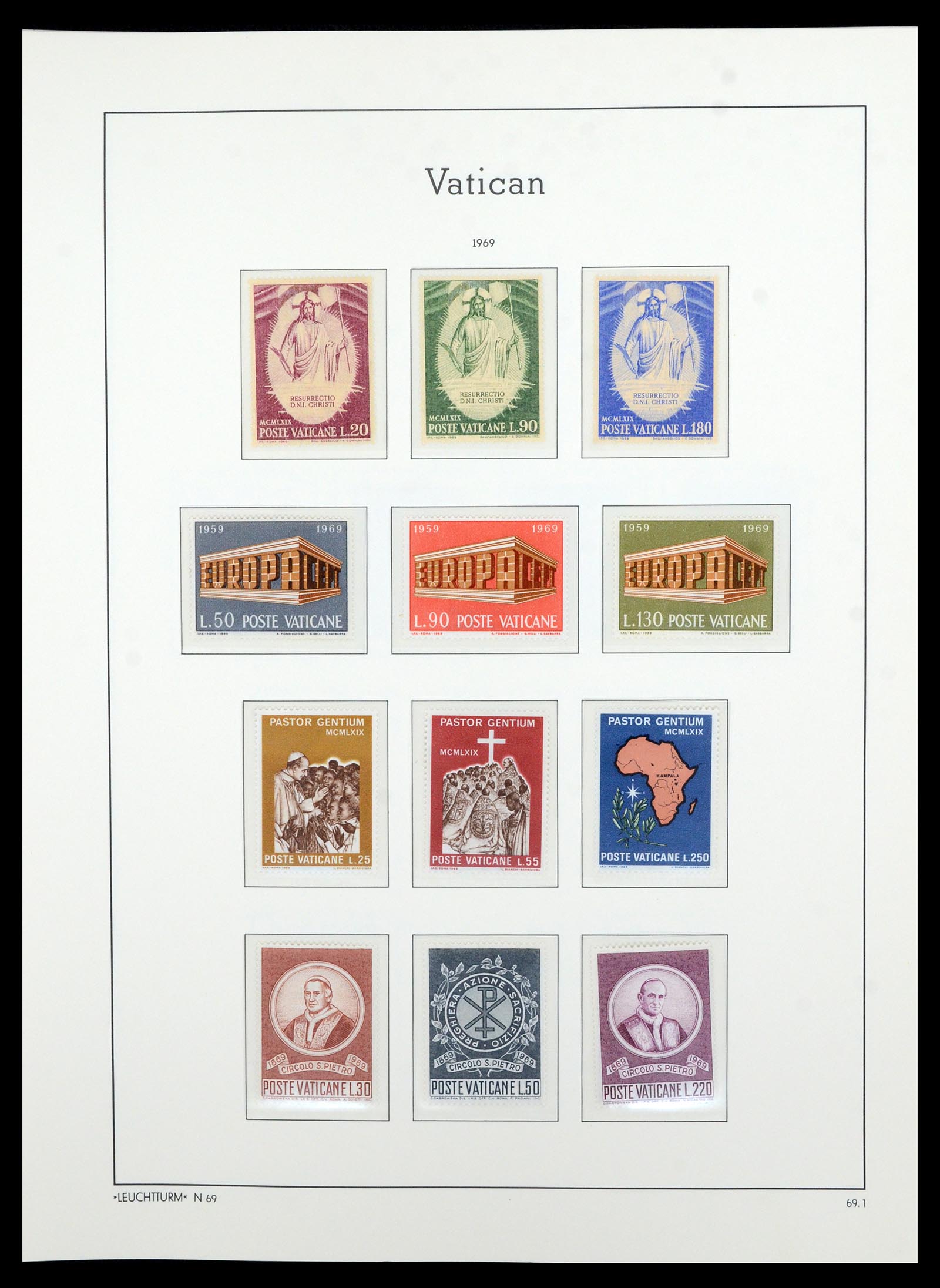 36681 064 - Postzegelverzameling 36681 Vaticaan 1929-1988.