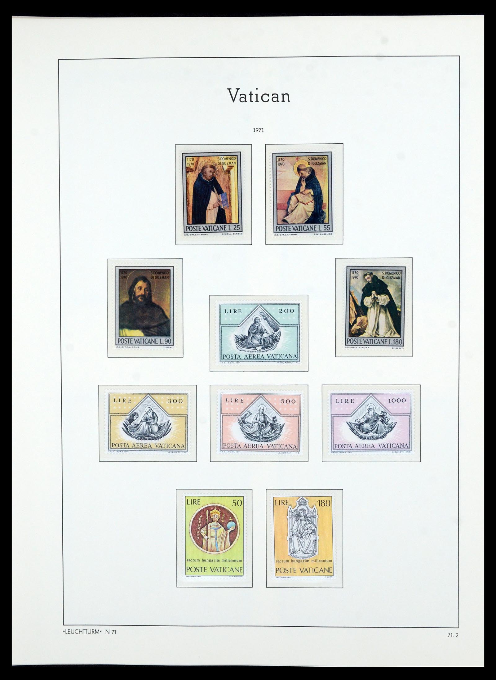 36681 068 - Postzegelverzameling 36681 Vaticaan 1929-1988.