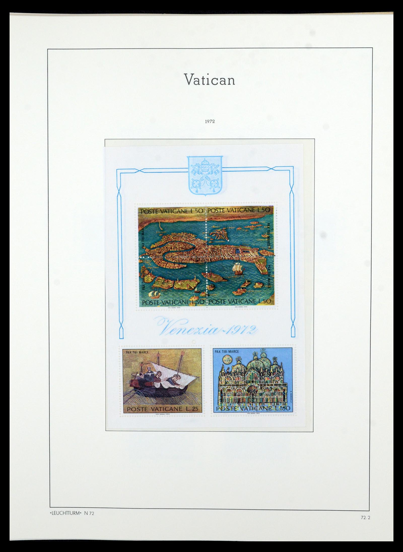 36681 071 - Postzegelverzameling 36681 Vaticaan 1929-1988.